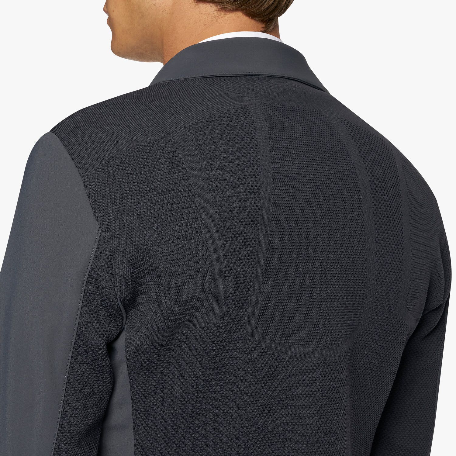 Cavalleria Toscana Lightweight men's riding jacket. ANTHRACITE GREY-5