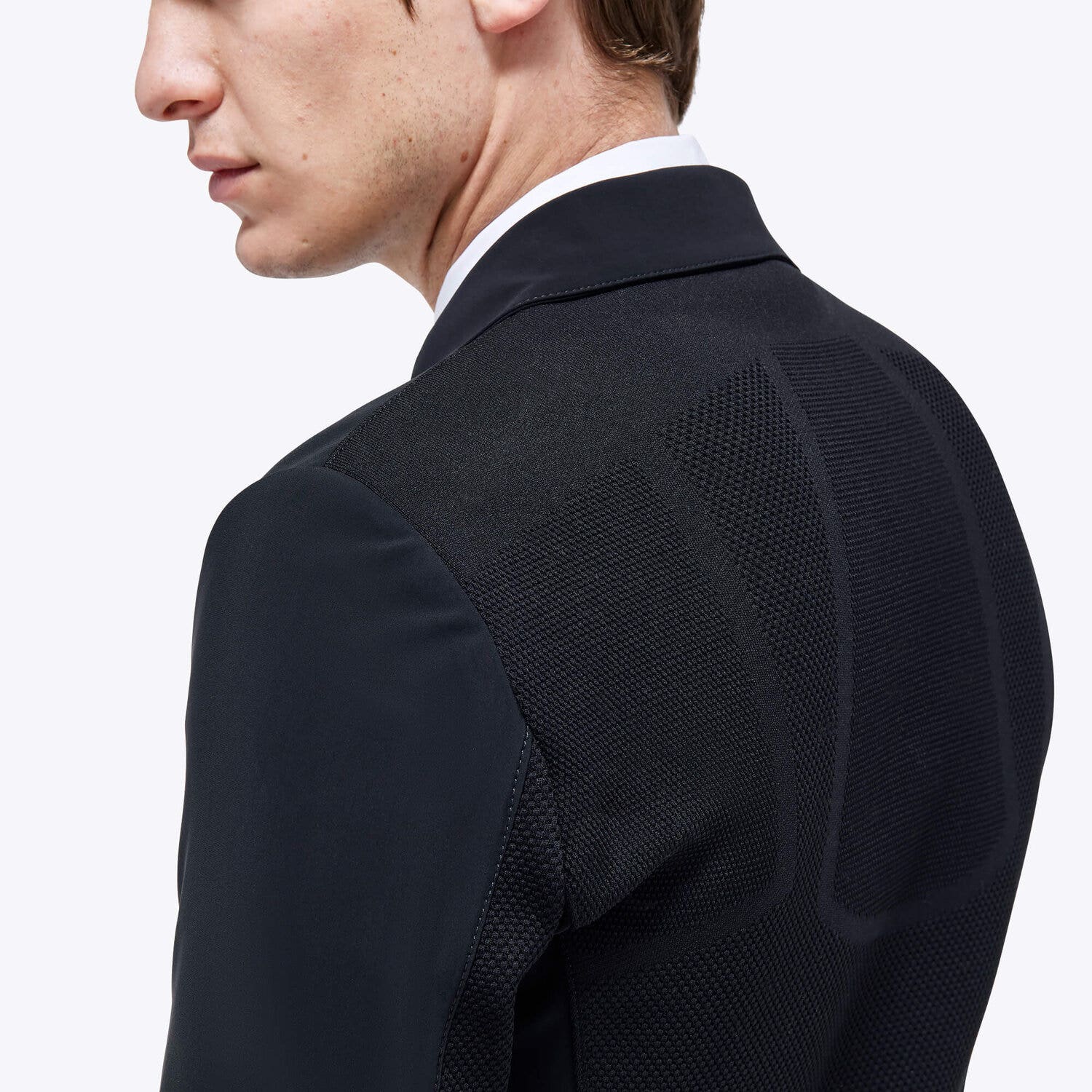 Cavalleria Toscana Lightweight men's riding jacket. BLACK-6