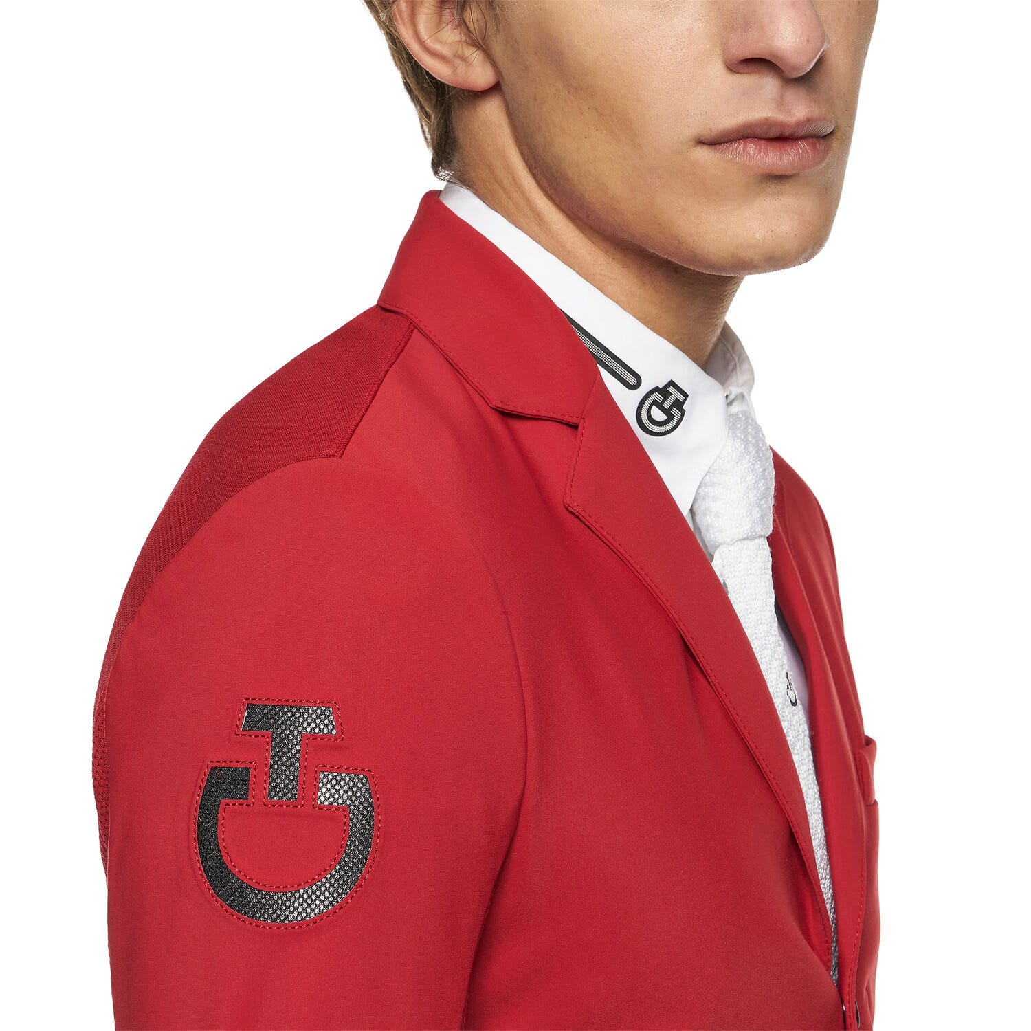 Cavalleria Toscana Cavalleria Toscana Men's Revolution competition jacket RED-3