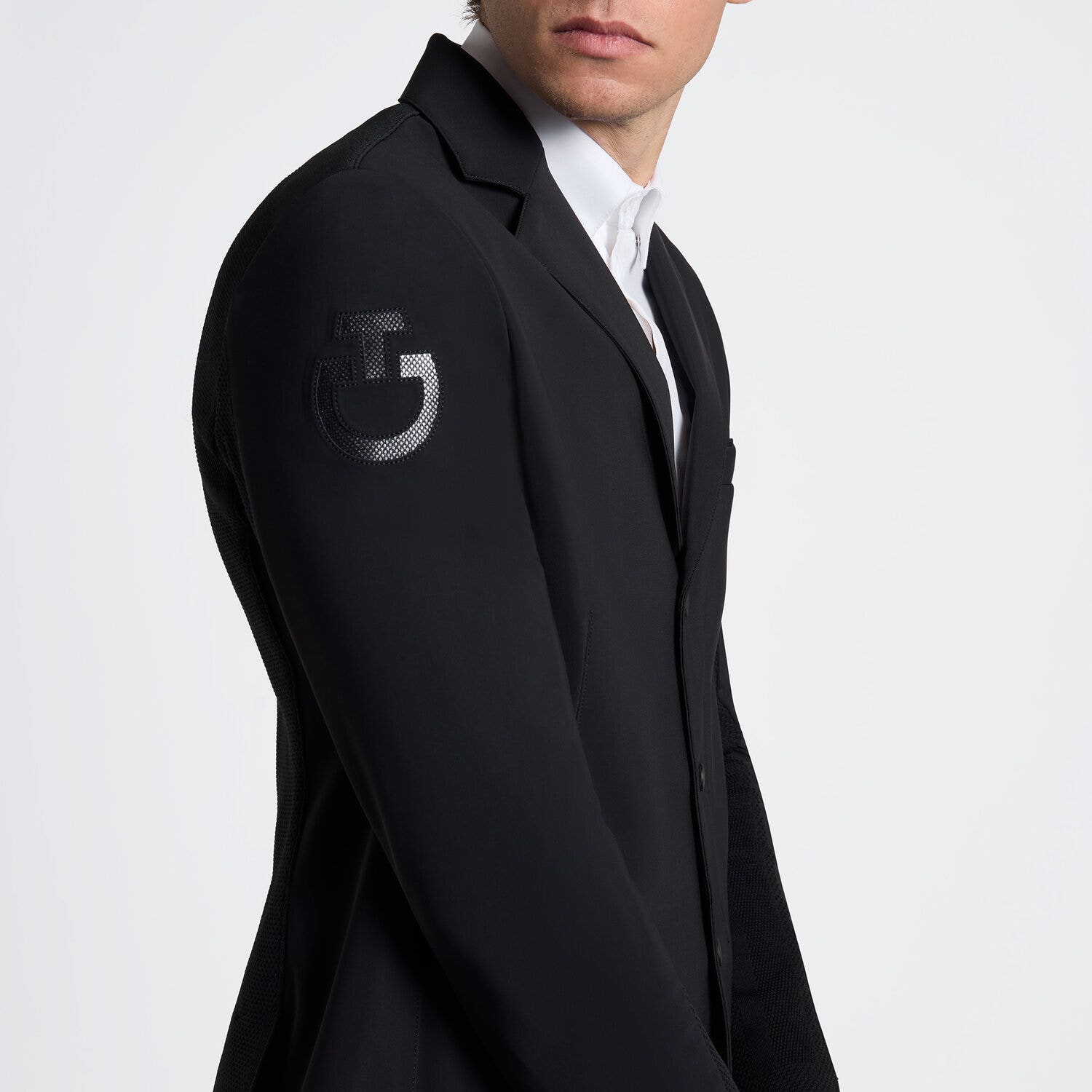 Cavalleria Toscana Men’s Revolution competition jacket BLACK-3