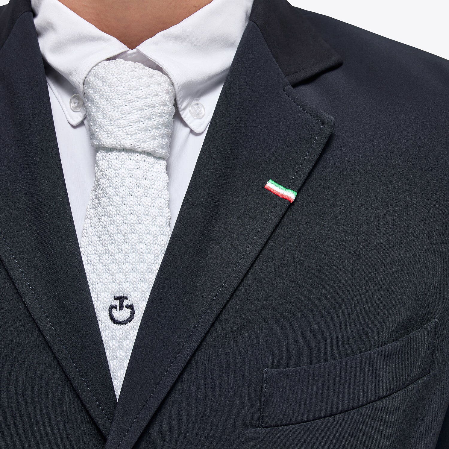 Cavalleria Toscana Men's FISE competition jacket NAVY-4