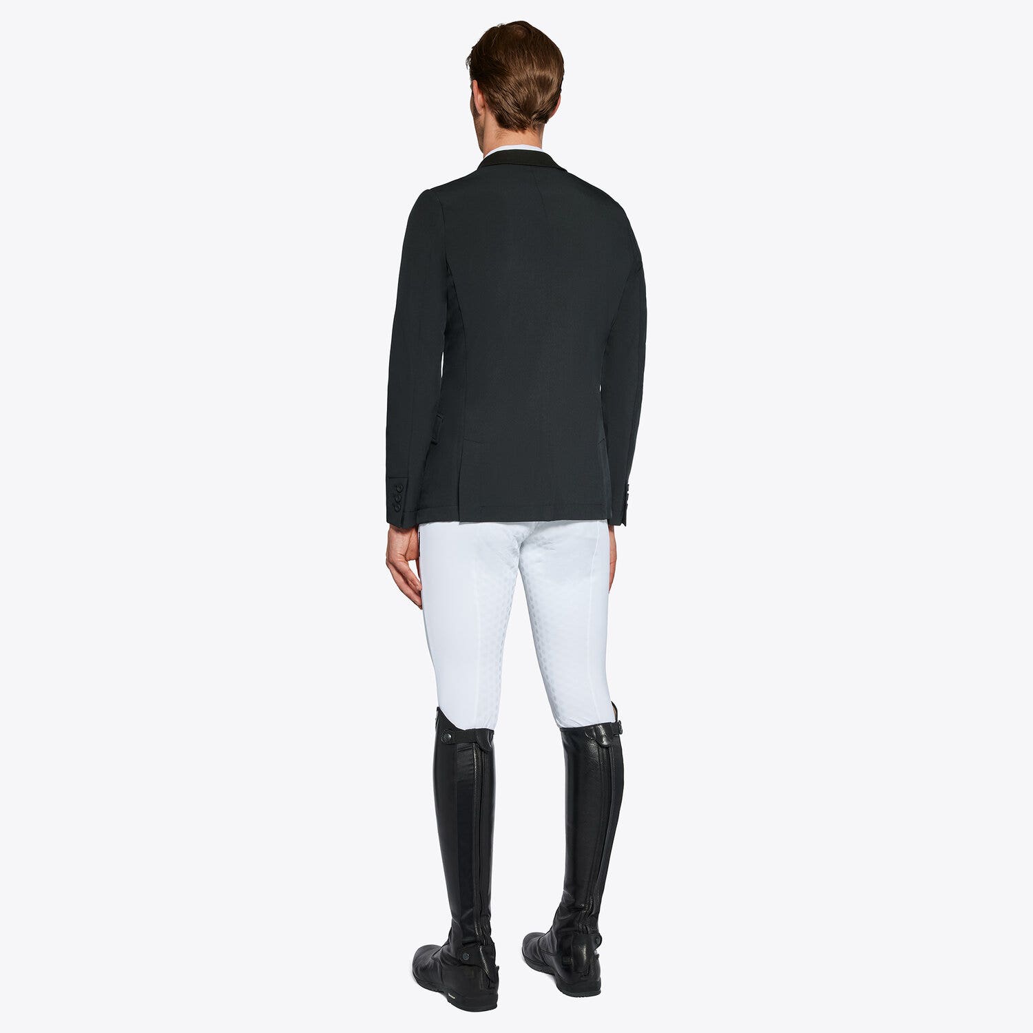 Cavalleria Toscana Men's FISE competition jacket BLACK-4