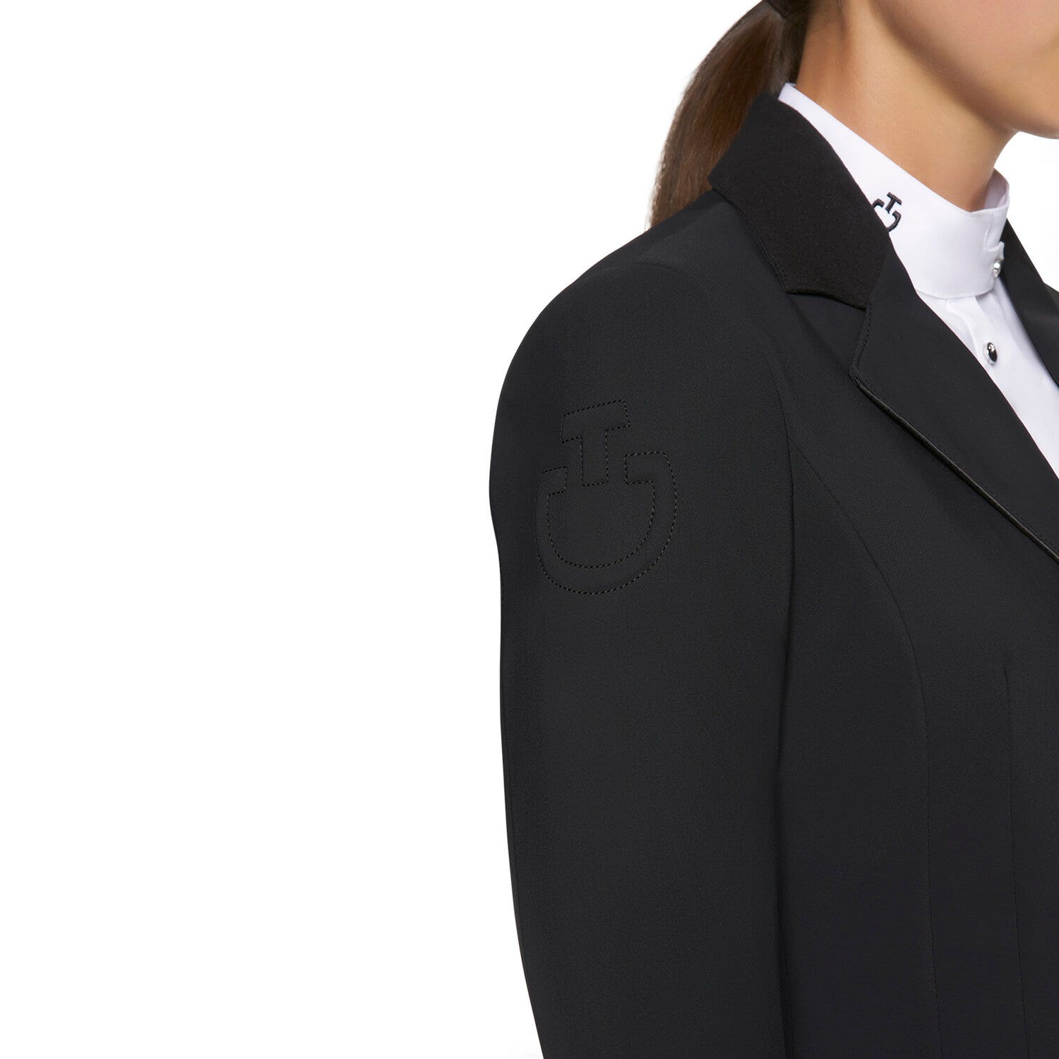 Cavalleria Toscana Women`s competition riding jacket BLACK-4