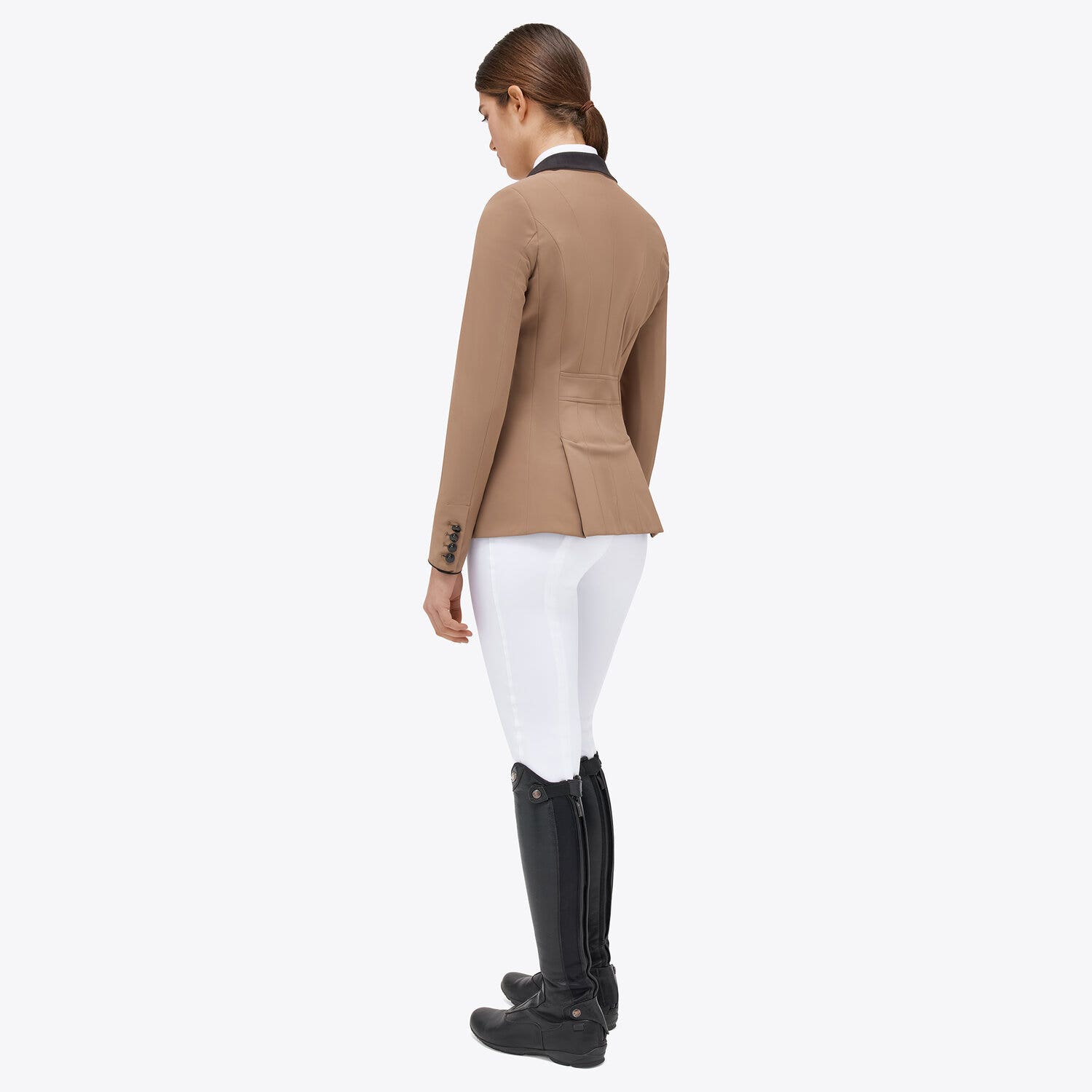 Cavalleria Toscana Women's competition riding jacket. CACAO-2