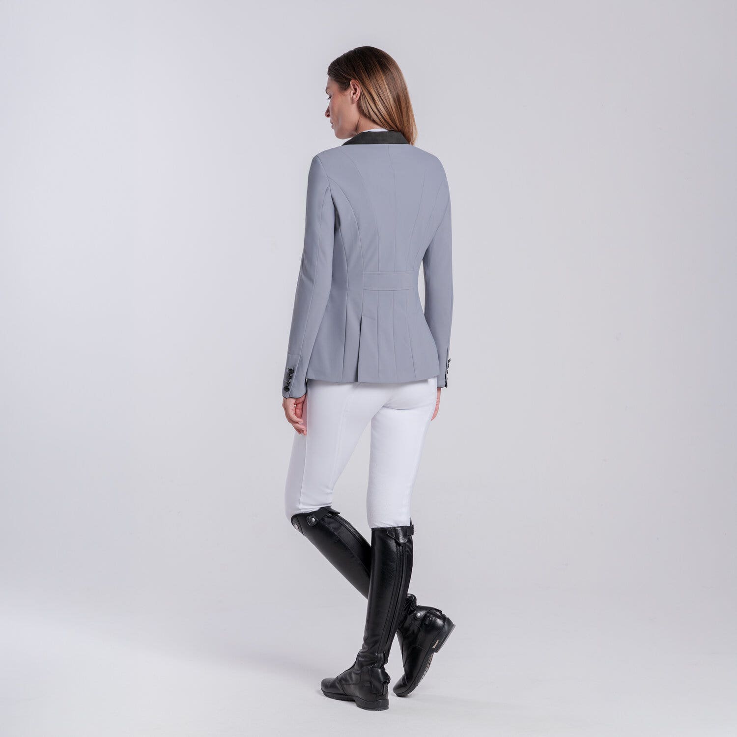 Cavalleria Toscana GIACCA DA CONCORSO CON BOTTONI DA DONNA WINDWARD BLUE-3