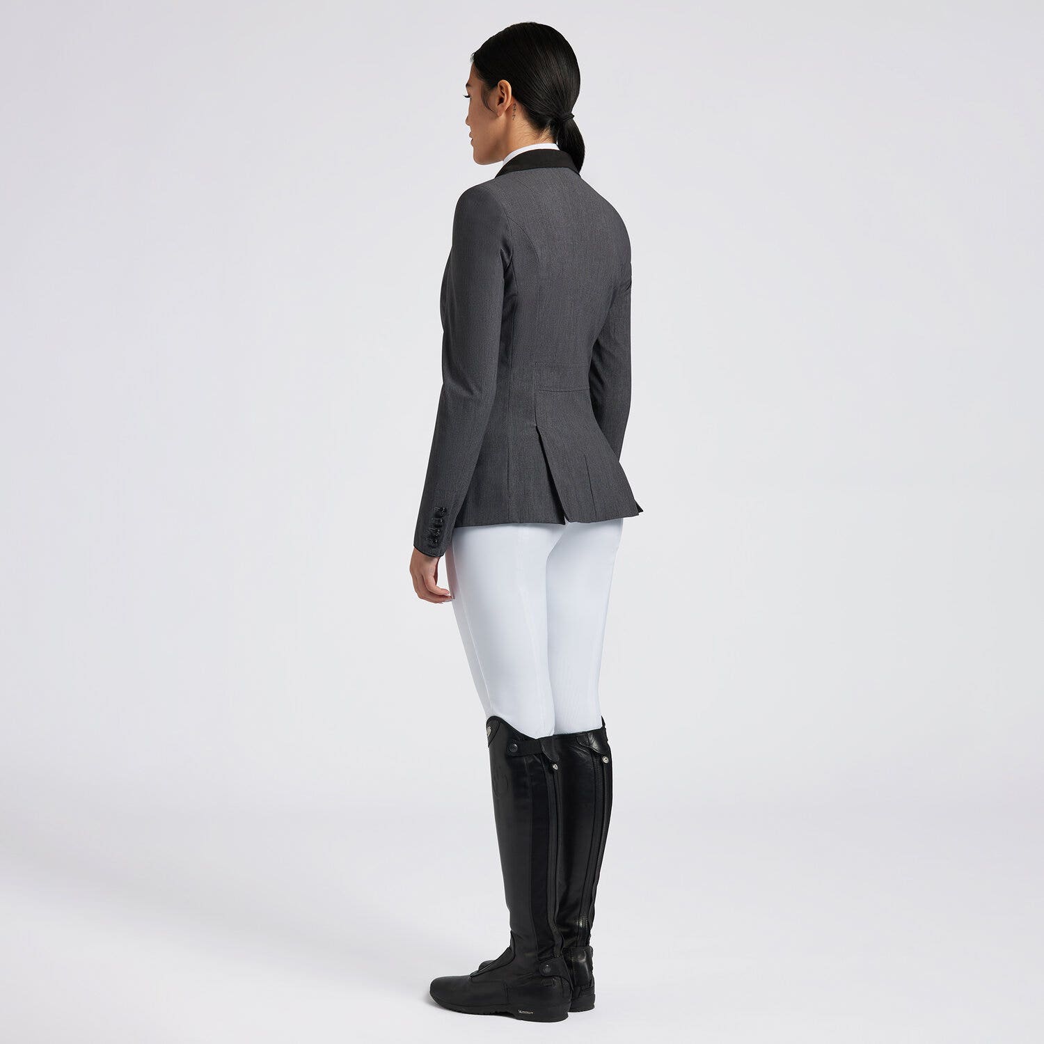 Cavalleria Toscana Cavalleria Toscana Women's Competition Jacket with Buttons F990-3