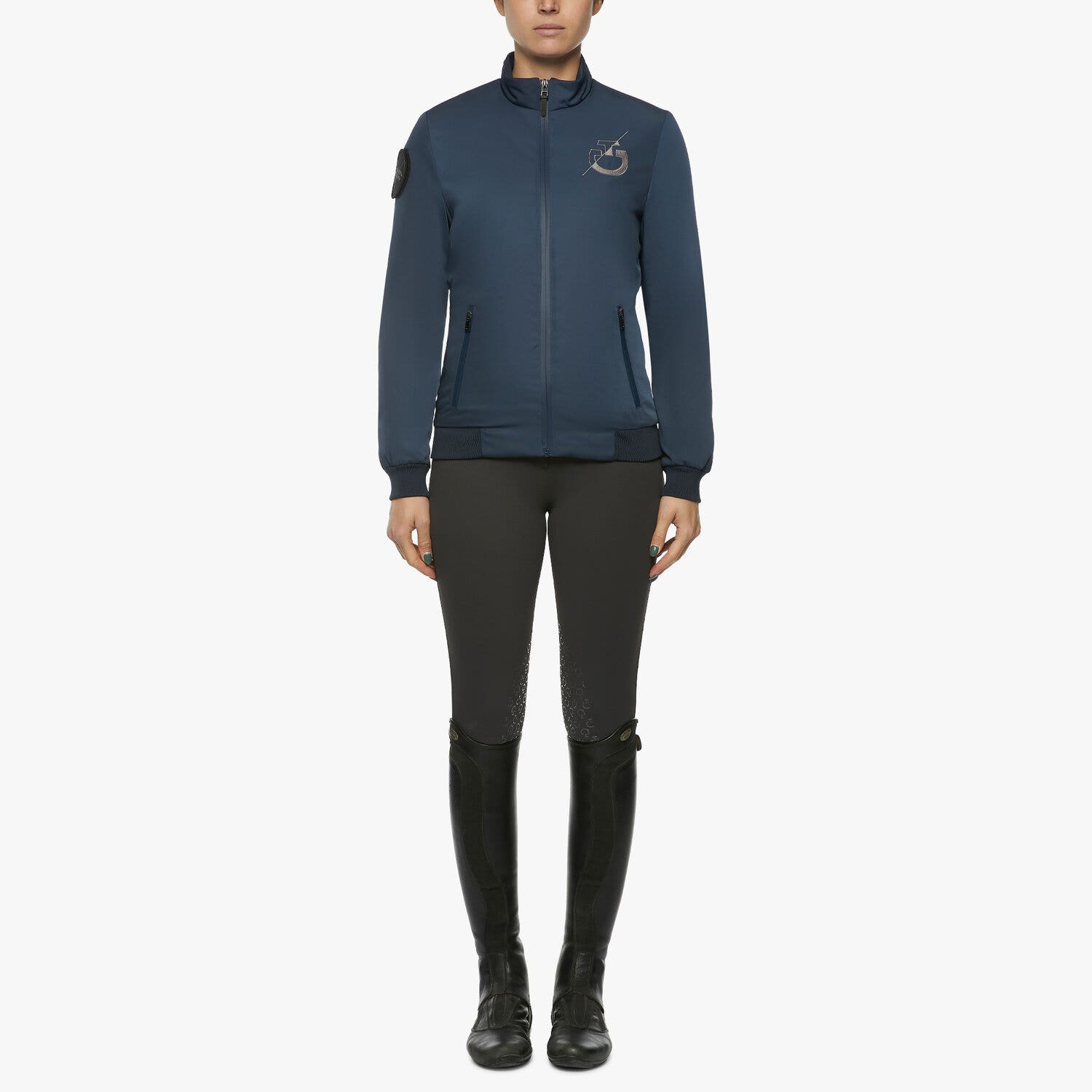 Cavalleria Toscana CT Team women's bomber NAVY-1