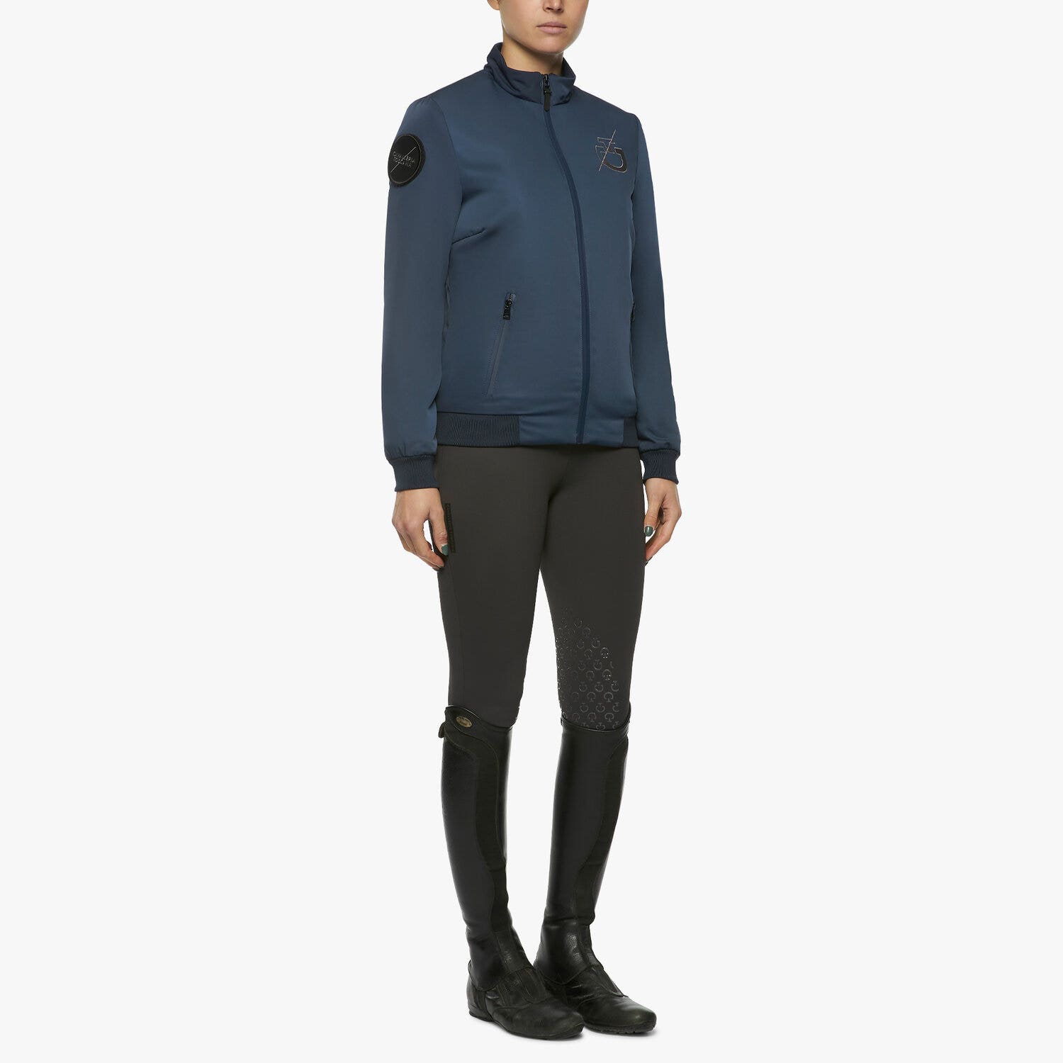 Cavalleria Toscana CT Team women's bomber NAVY-2