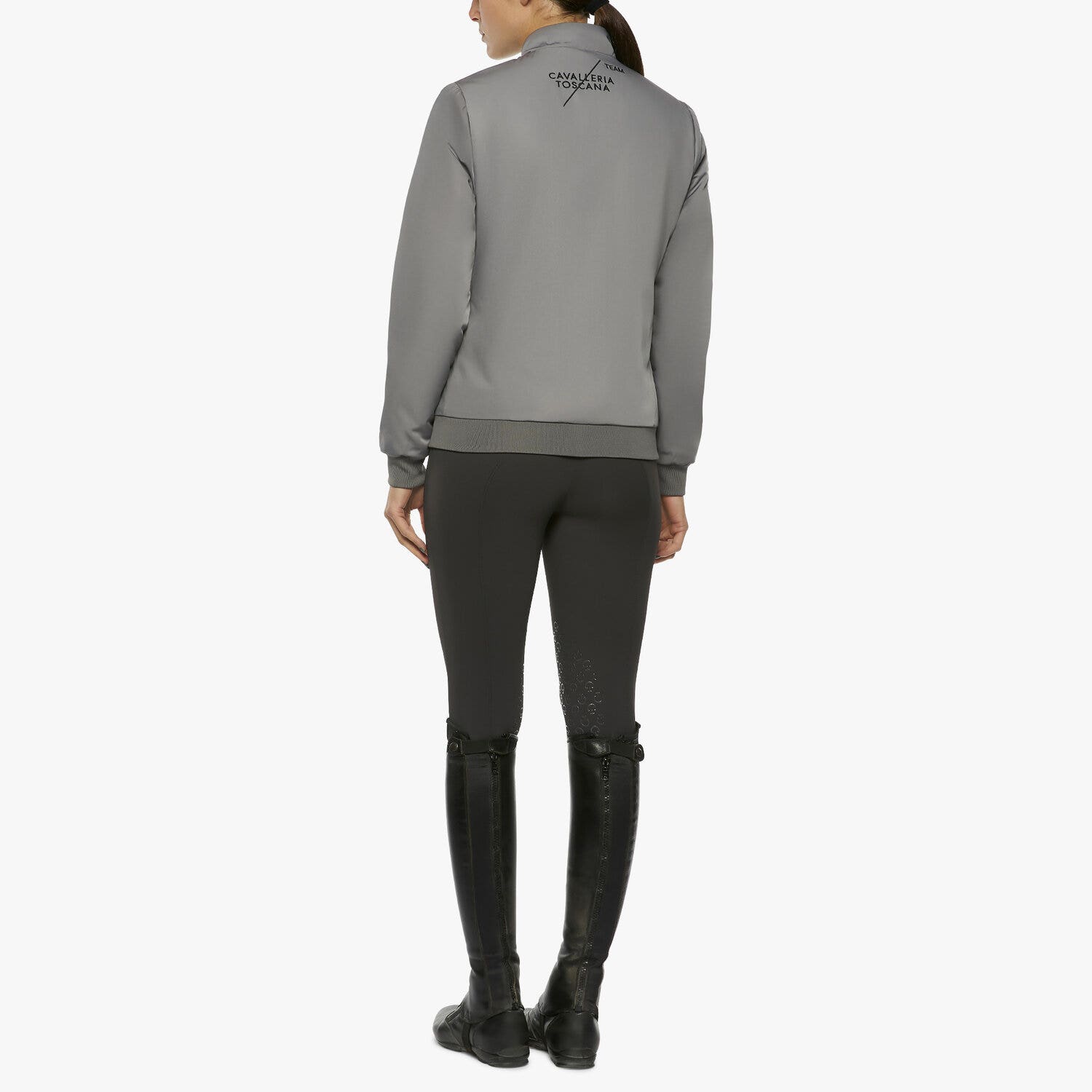 Cavalleria Toscana CT Team women's bomber GREY-3
