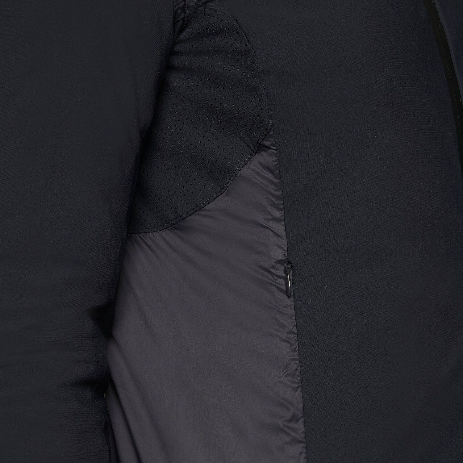 Cavalleria Toscana Women’s jersey insulated jacket with nylon panels NAVY-7