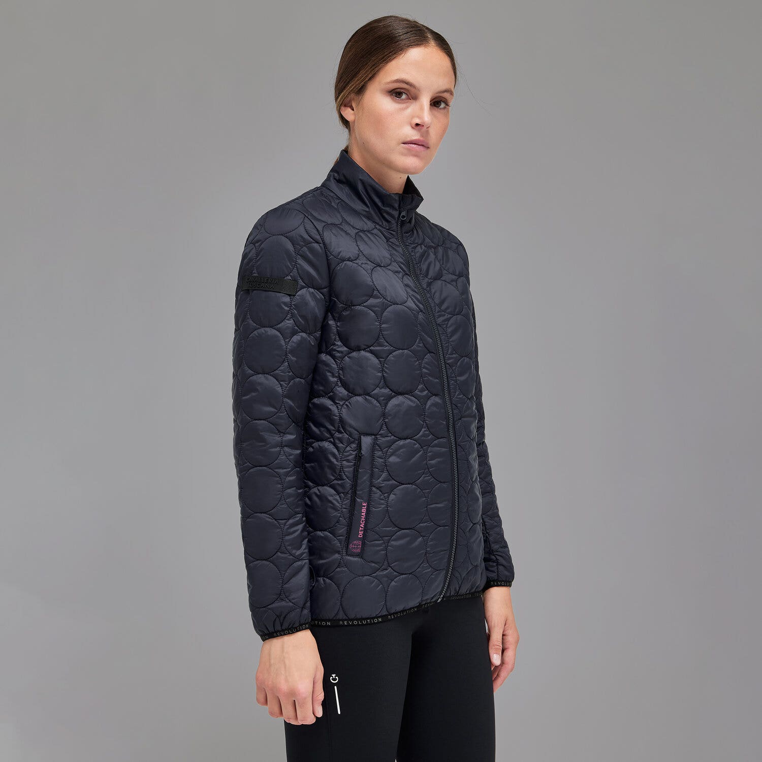 Cavalleria Toscana Women's Revo 3-Way Waterproof Jacket NAVY-9