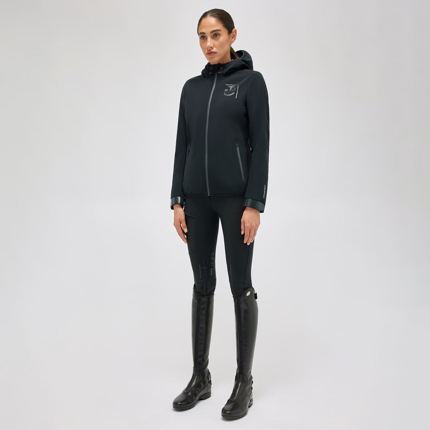 Cavalleria Toscana CT Academy women's softshell NAVY-1