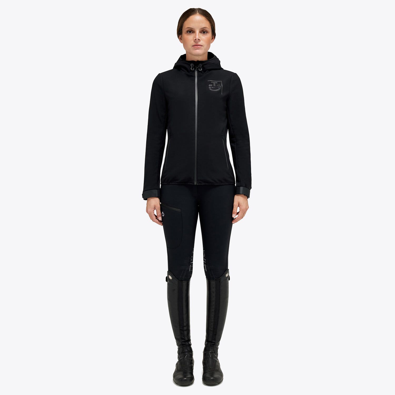 Cavalleria Toscana CT Academy women's softshell BLACK-1
