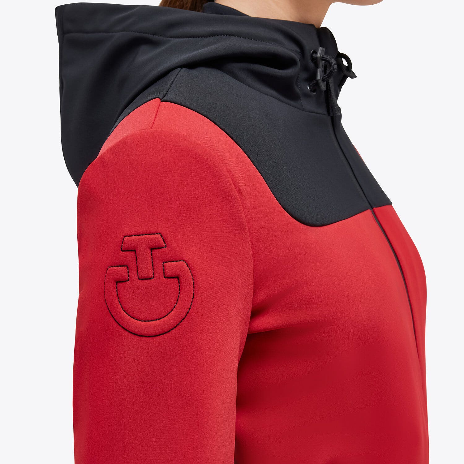 Cavalleria Toscana Women's softshell RED-3
