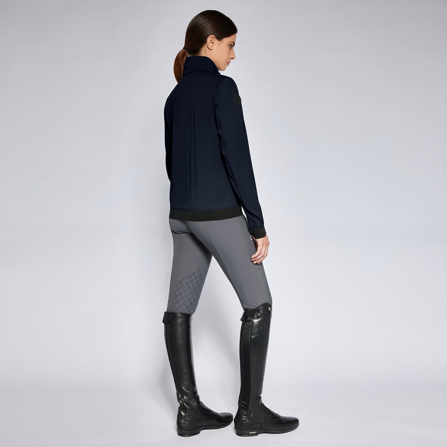 Cavalleria Toscana Women's lightweight windproof jacket NAVY-2