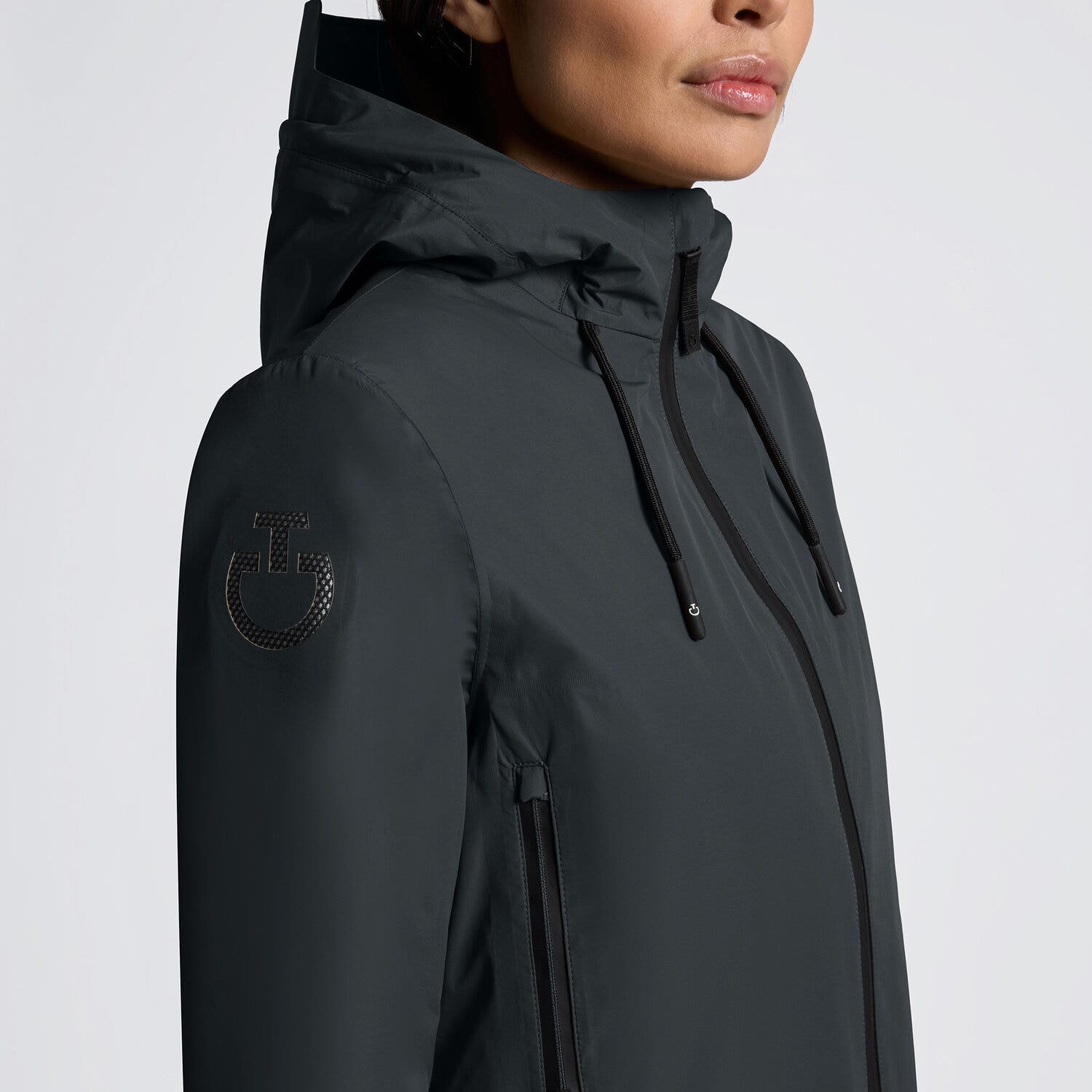 Cavalleria Toscana Cavalleria Toscana Women's Revolution 3 way jacket CHARCOAL GREY-3