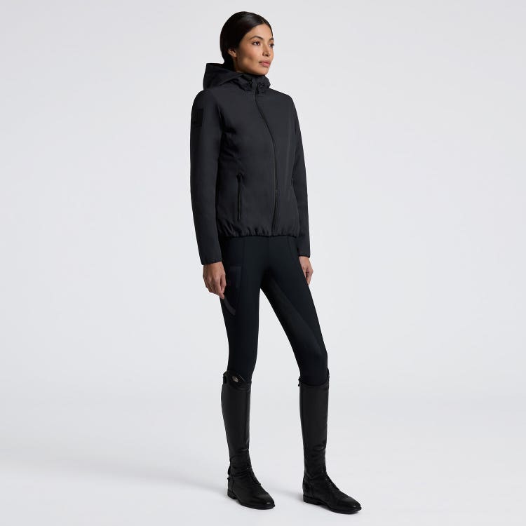 Cavalleria Toscana Women's Padded Nylon Bomber Jacket