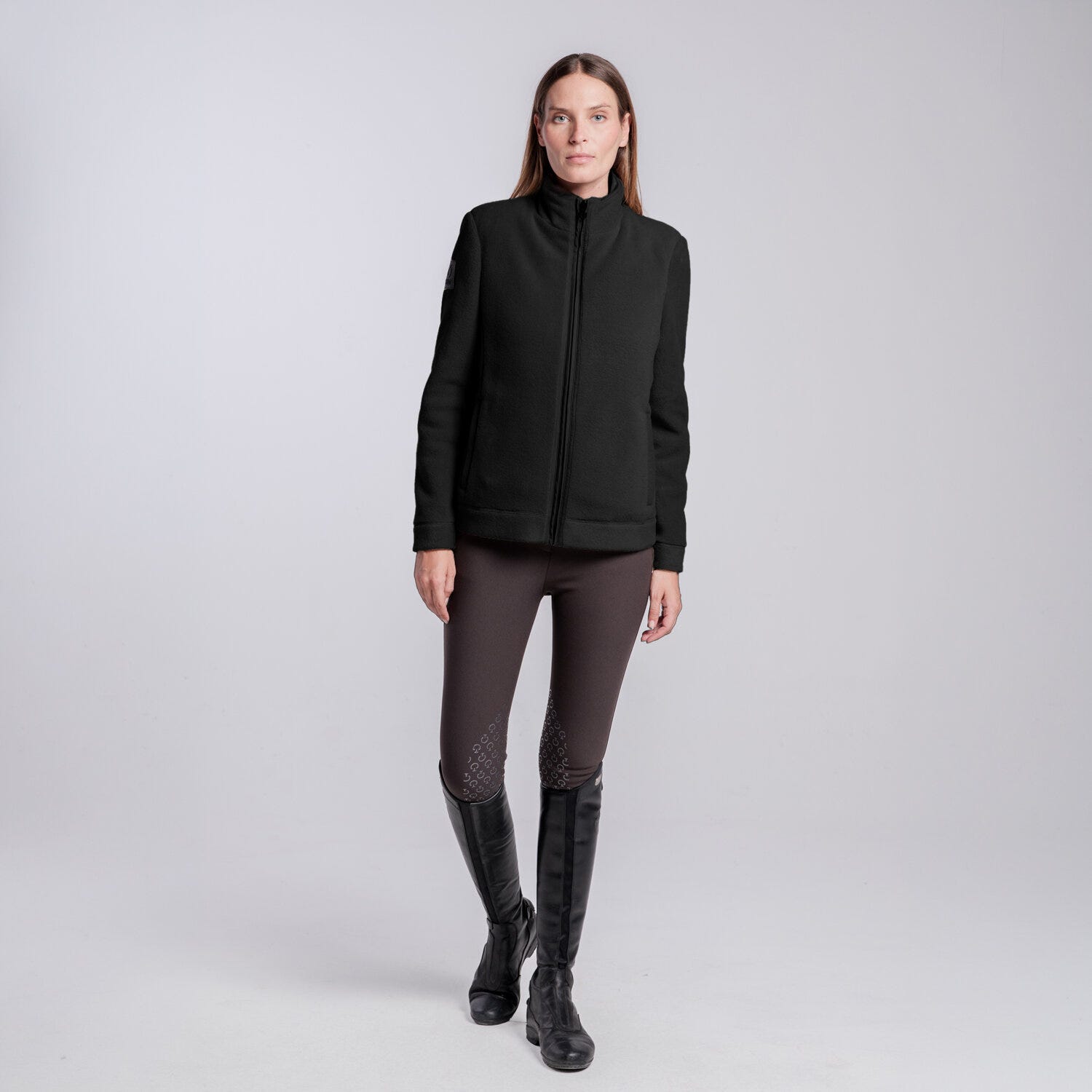 GIACCA IN PIUMA D'ANATRA CON ZIP DA DONNA