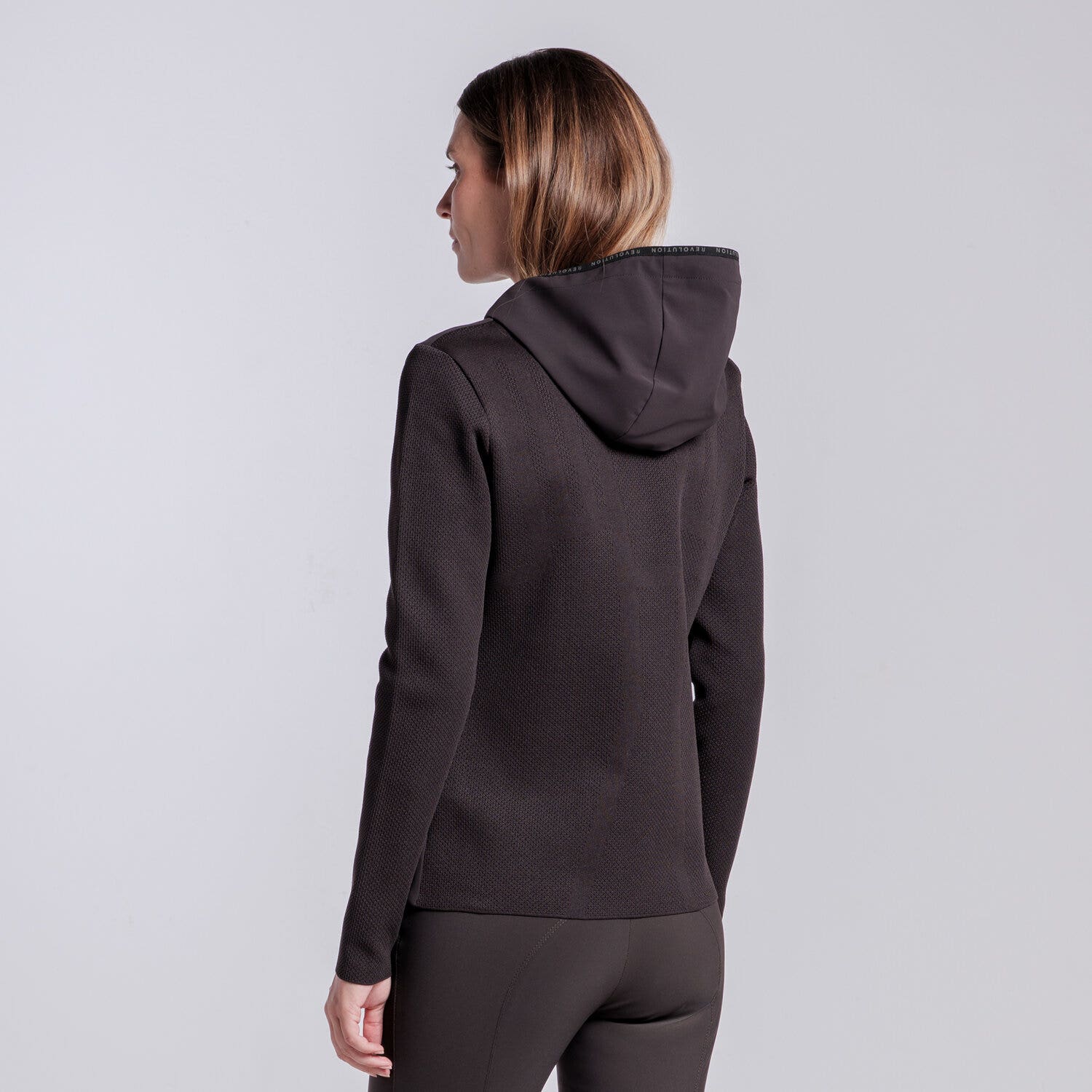Cavalleria Toscana SOFTSHELL REVOLUTION IN MAGLIA TECNICA DA DONNA ESPRESSO-3