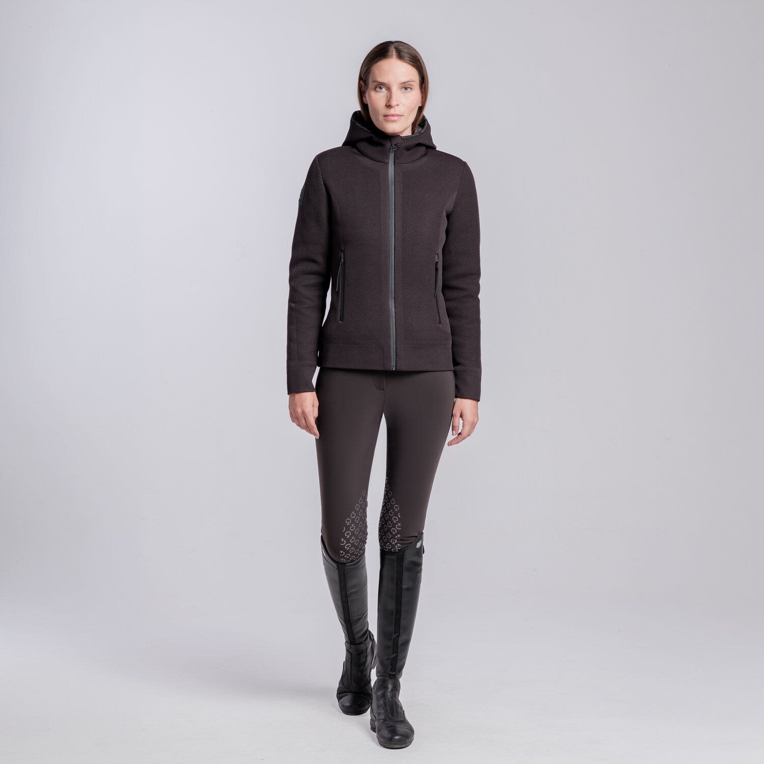Cavalleria Toscana PIUMINO REVOLUTION IN MAGLIA TECNICA DA DONNA ESPRESSO-1