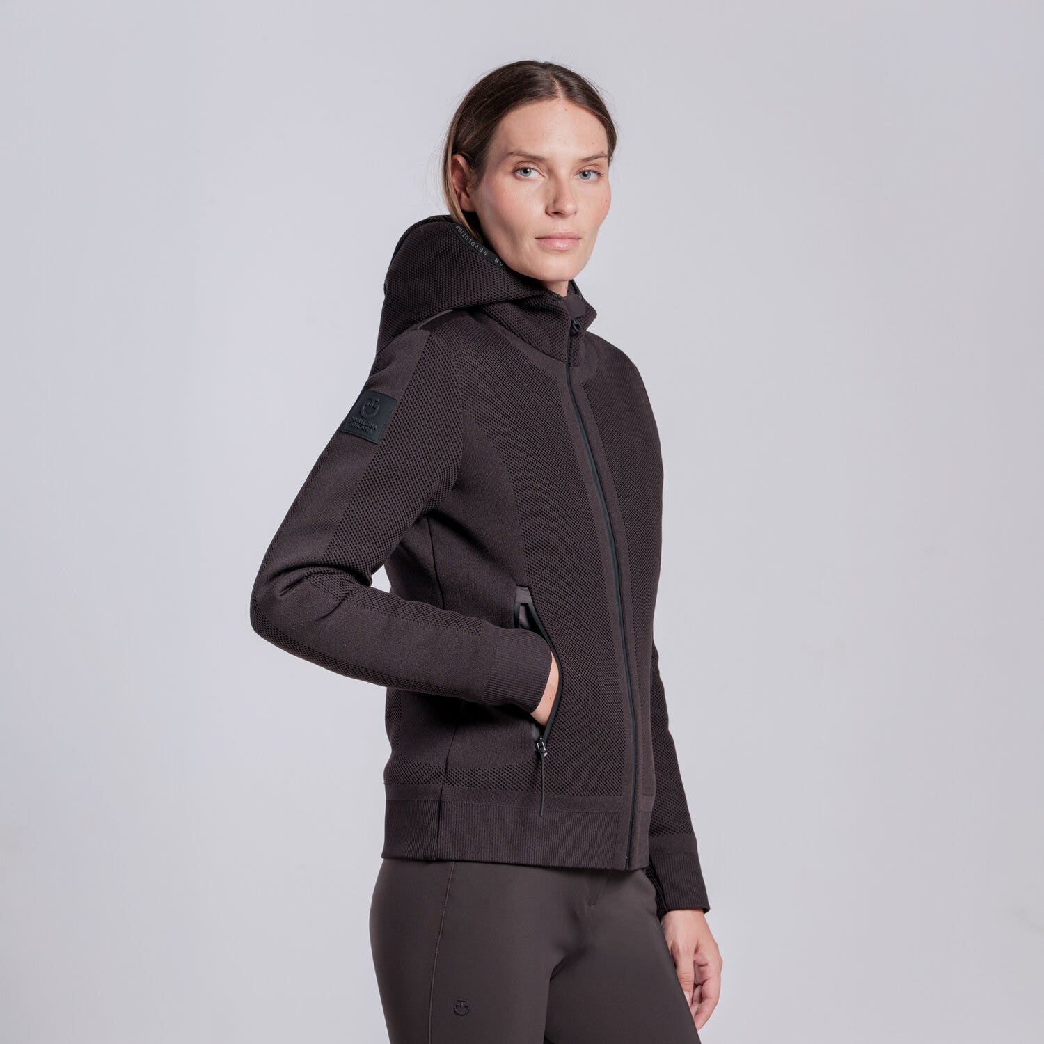 Cavalleria Toscana PIUMINO REVOLUTION IN MAGLIA TECNICA DA DONNA ESPRESSO-2
