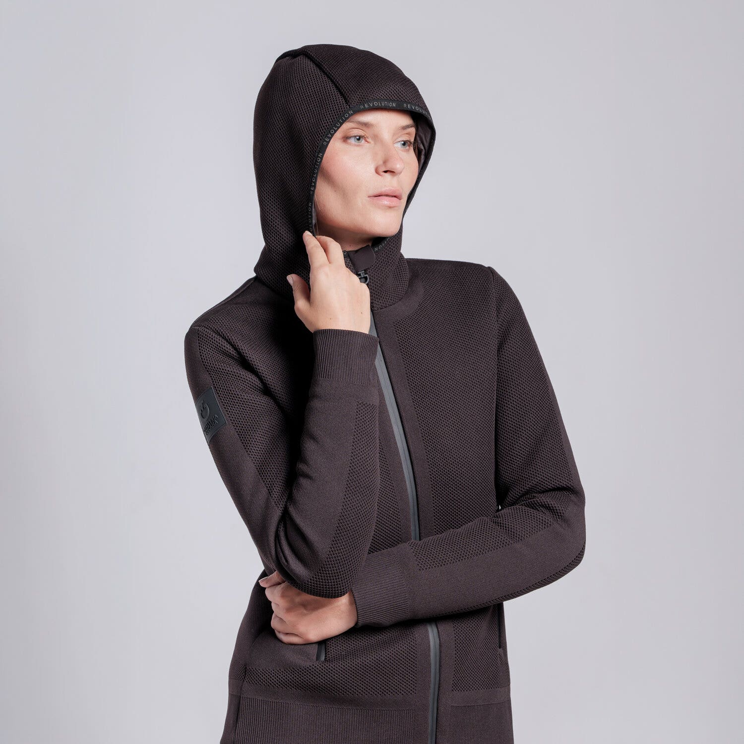 Cavalleria Toscana PIUMINO REVOLUTION IN MAGLIA TECNICA DA DONNA ESPRESSO-4