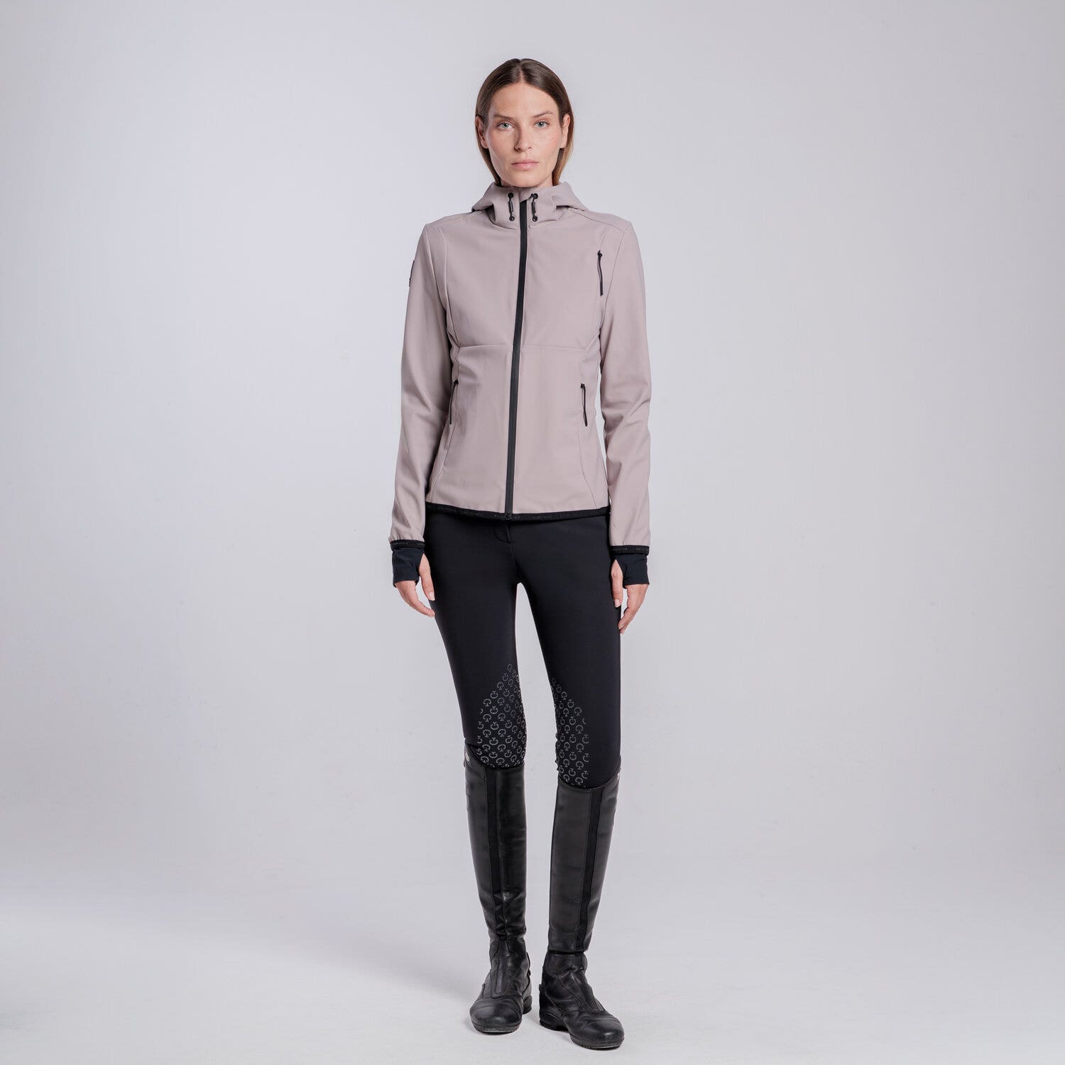 Cavalleria Toscana SOFTSHELL CON CAPPUCCIO DA DONNA CIPRIA-1
