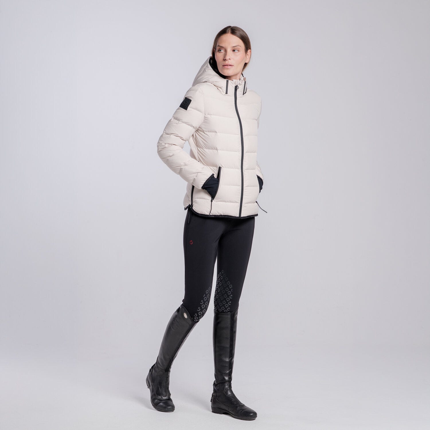 PIUMINO CON CAPPUCCIO ESTRAIBILE DA DONNA