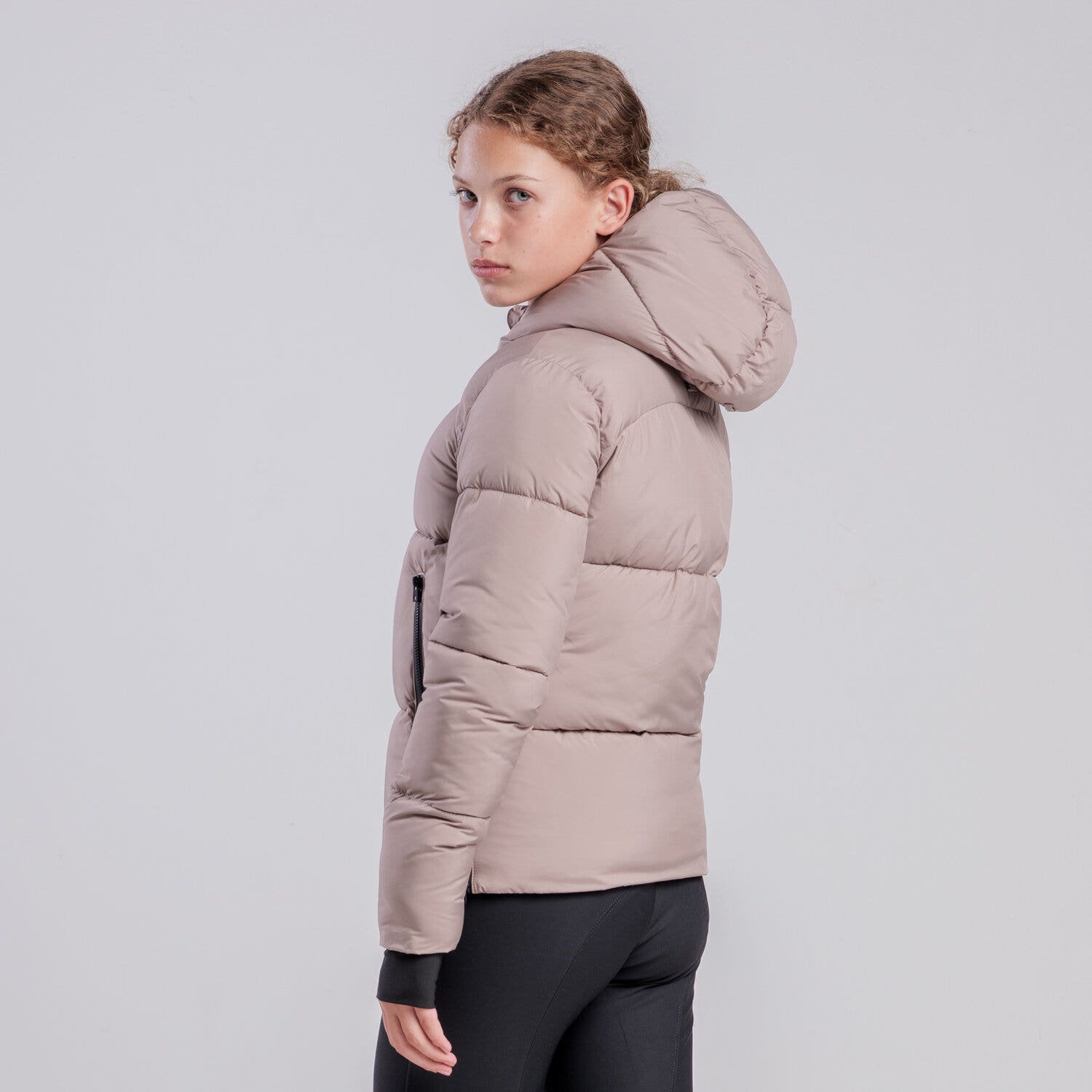 Cavalleria Toscana Unisex children’s nylon down jacket CIPRIA-3