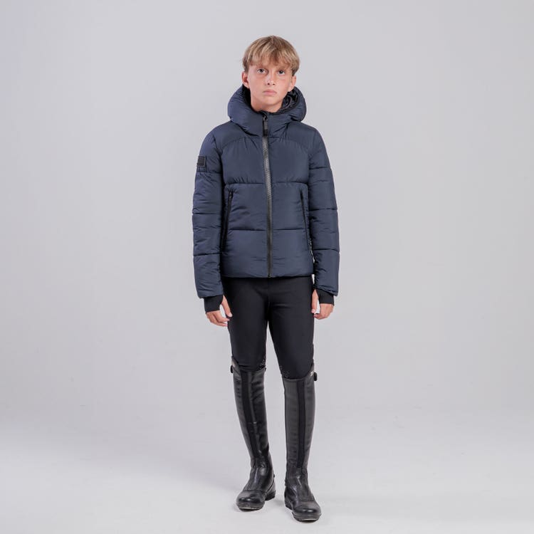 Cavalleria Toscana Giacchetto Cavalleria Toscana Unisex da Bambini in Piuma NAVY-1