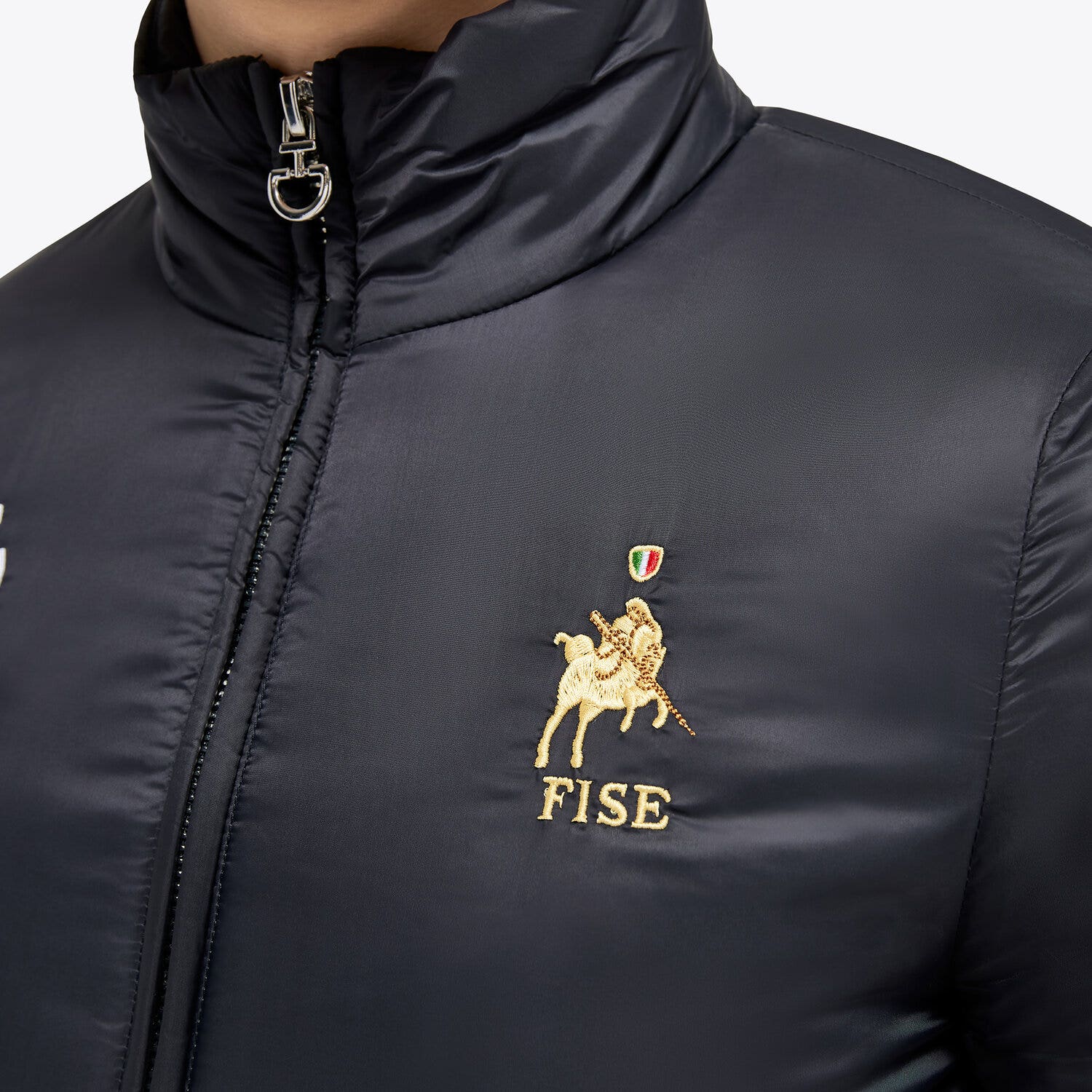 Cavalleria Toscana FISE Unisex Bomber NAVY-5