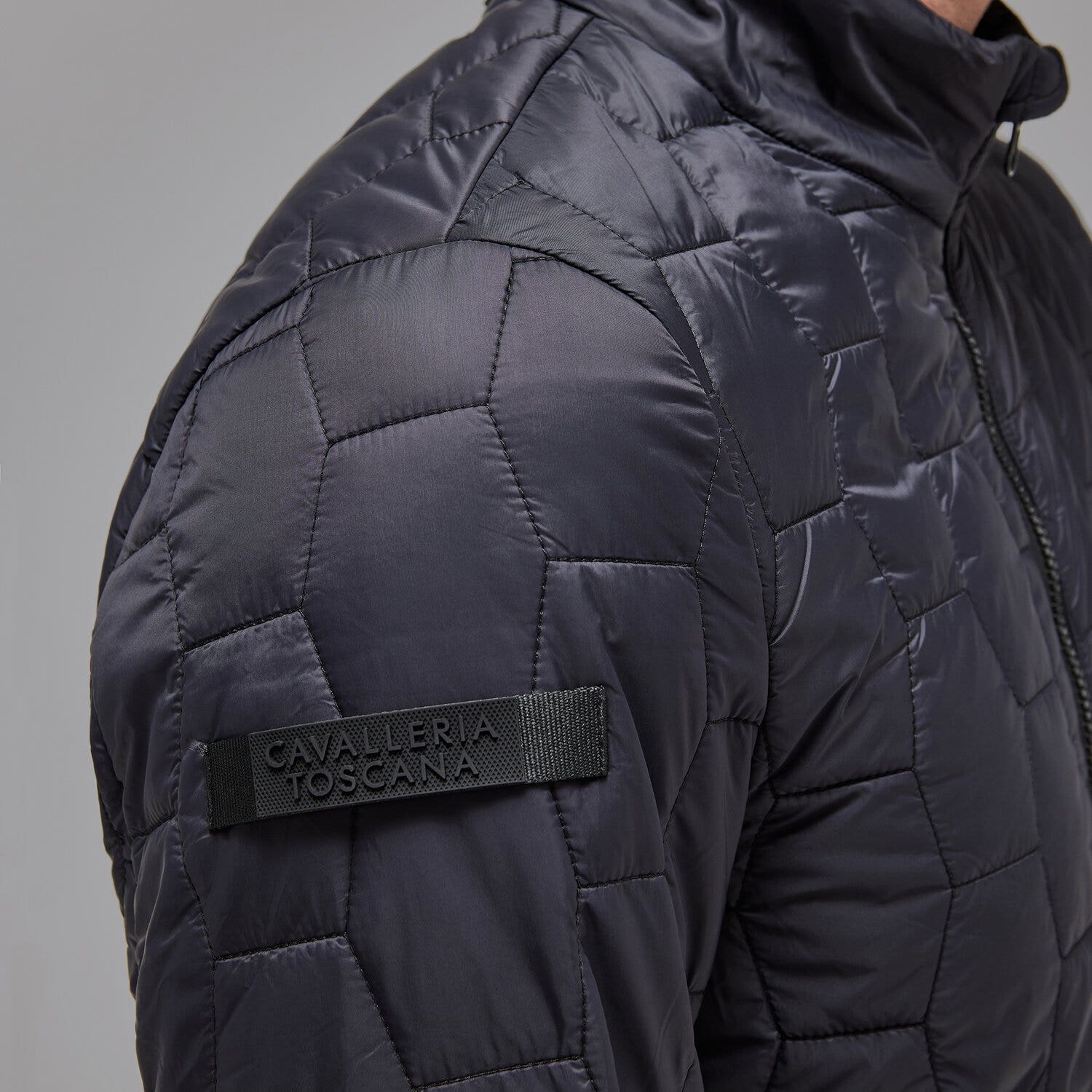 Cavalleria Toscana Men's Revo 3-Way Waterproof Jacket BLACK-11