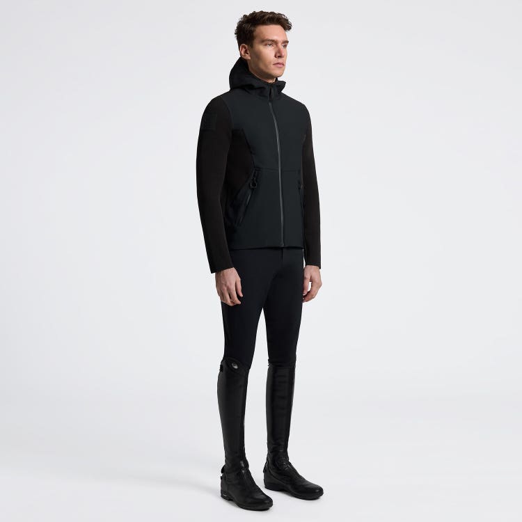 Cavalleria Toscana Menās Technical Knit Softshell Jack