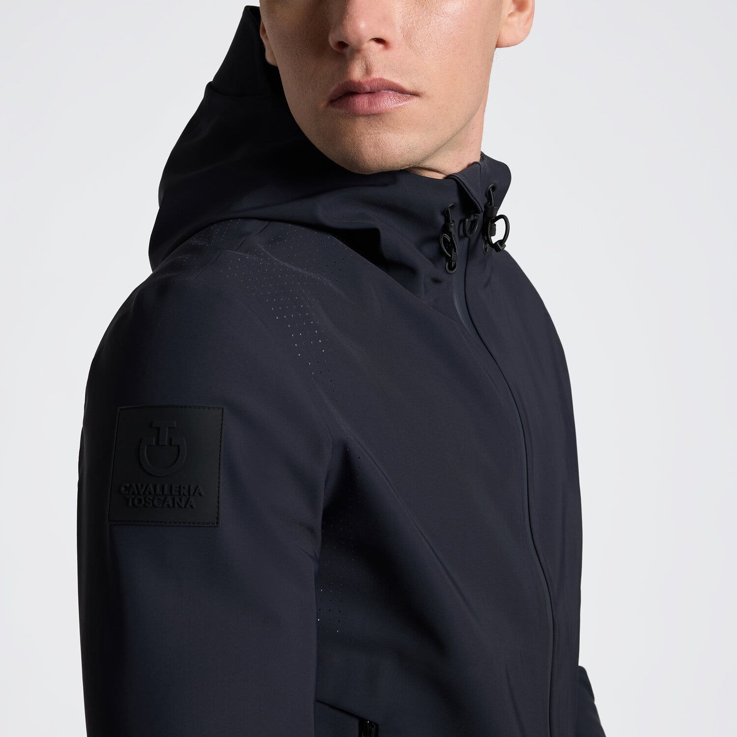 Men's Perforated Softshell in Jersey | Cavalleria Toscana