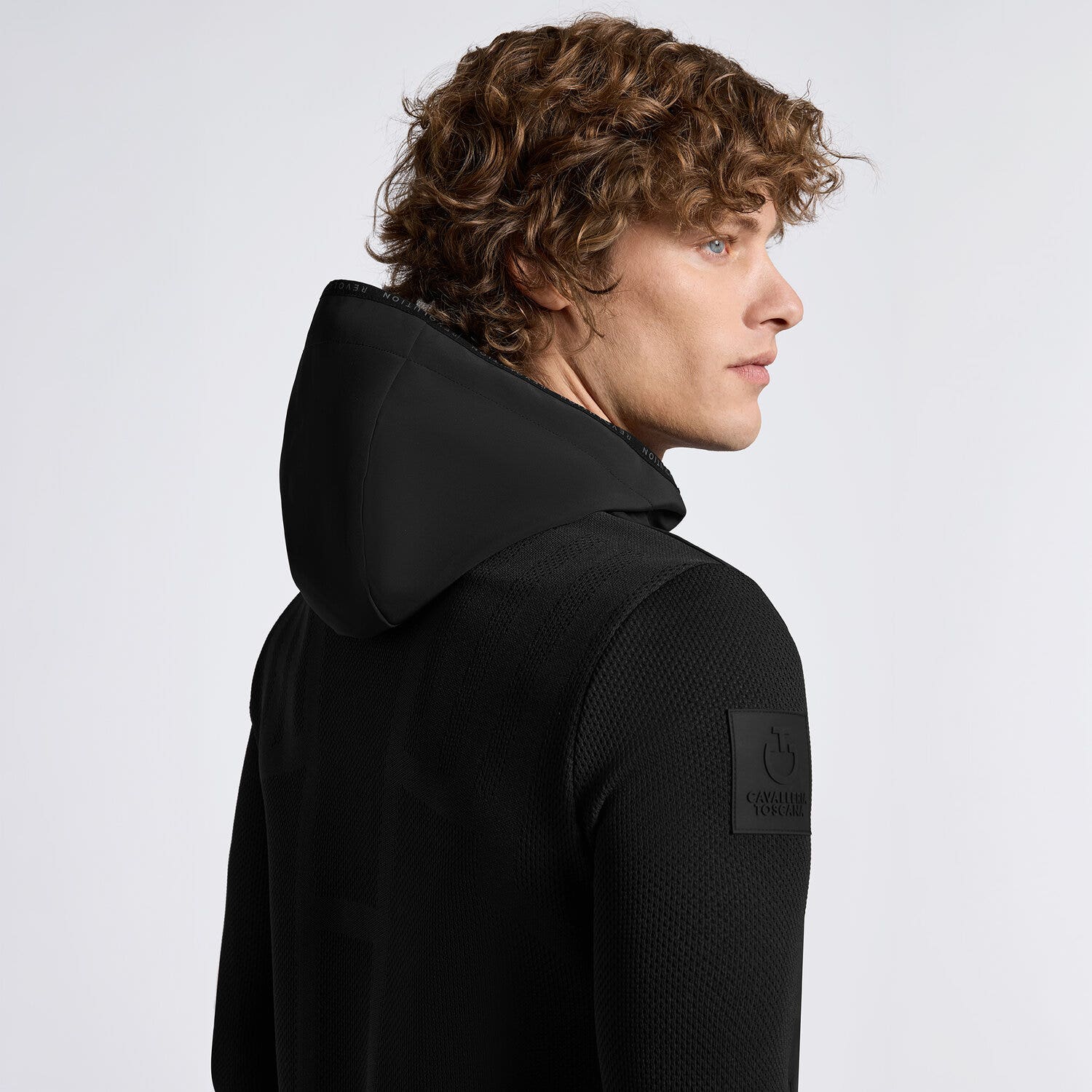 Cavalleria Toscana Men’s Revolution softshell jacket BLACK-3