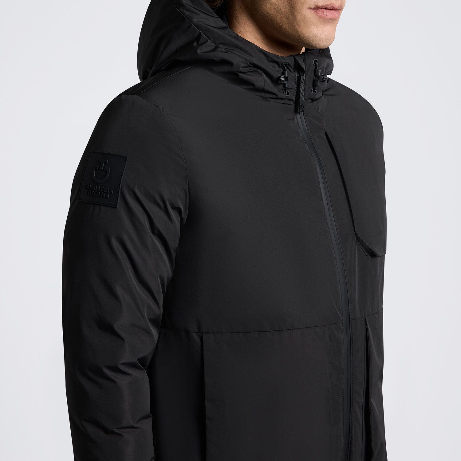 Cavalleria Toscana Men’s bomber jacket BLACK-3