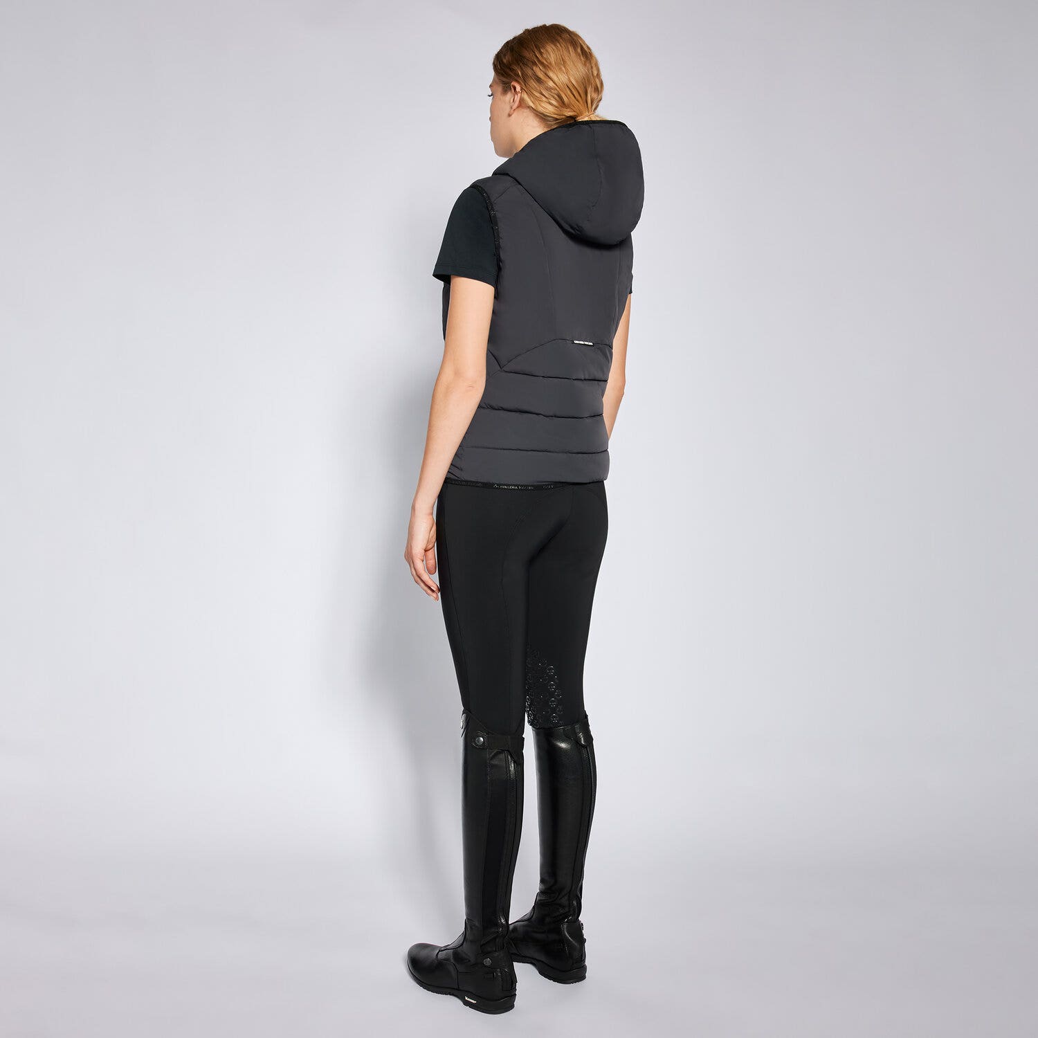 Cavalleria Toscana CT Academy women's nylon vest NAVY-3