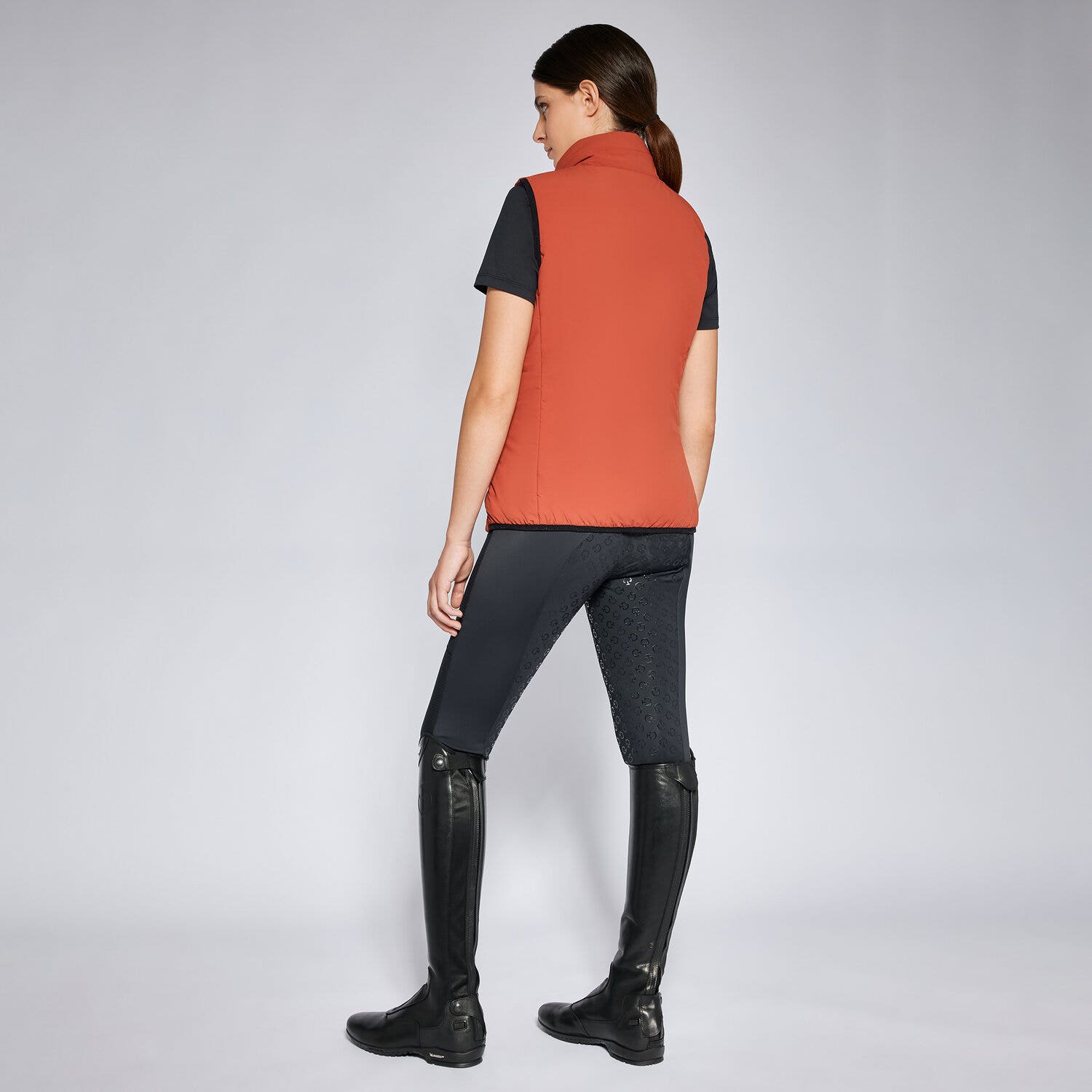 Cavalleria Toscana Women's lightweight vest EARTHENWARE-2