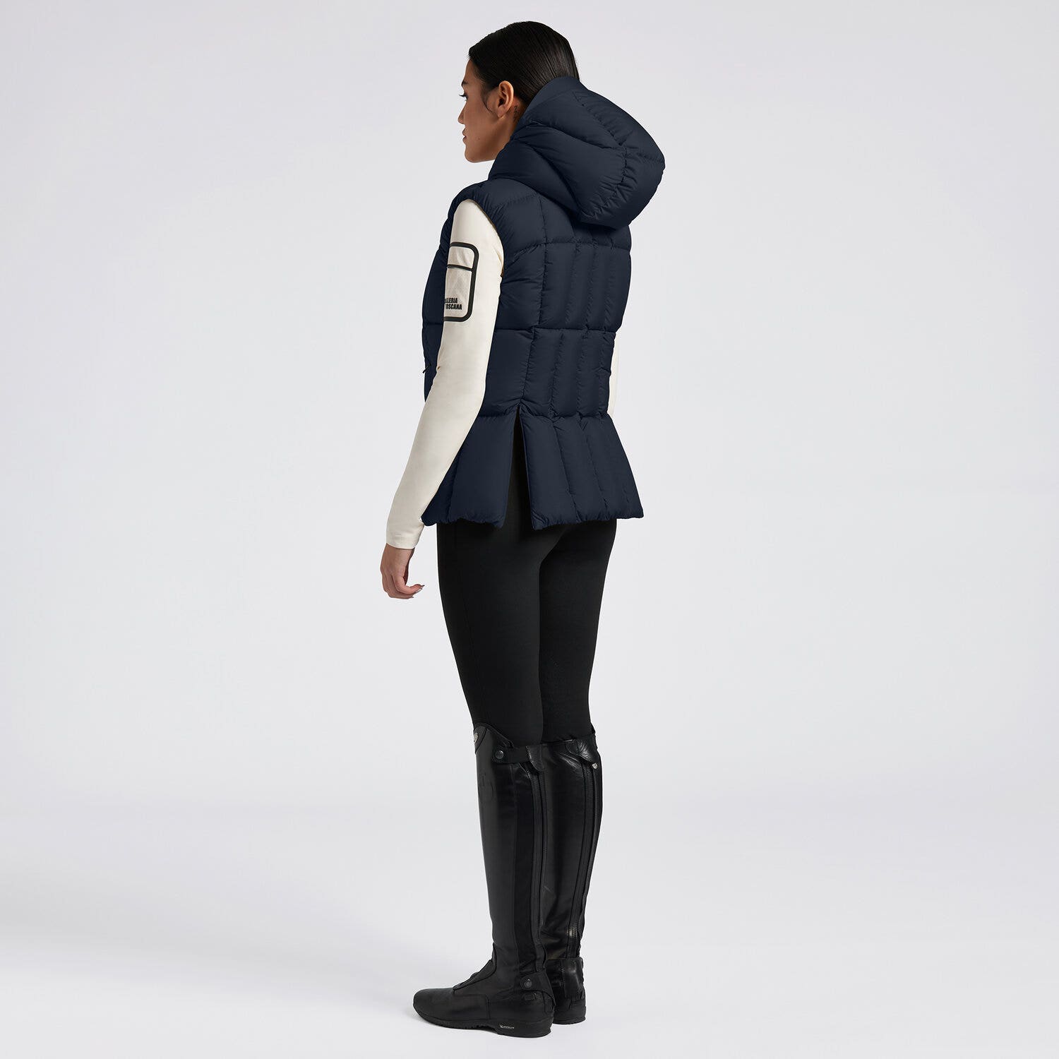 Cavalleria Toscana Cavalleria Toscana Women's Down Vest NAVY-5