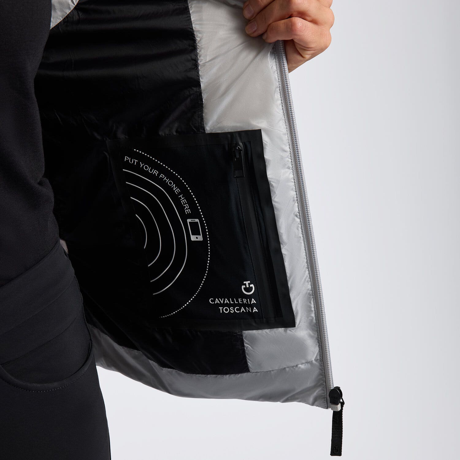 Cavalleria Toscana Cavalleria Toscana Women's Vest LIGHT GREY-4