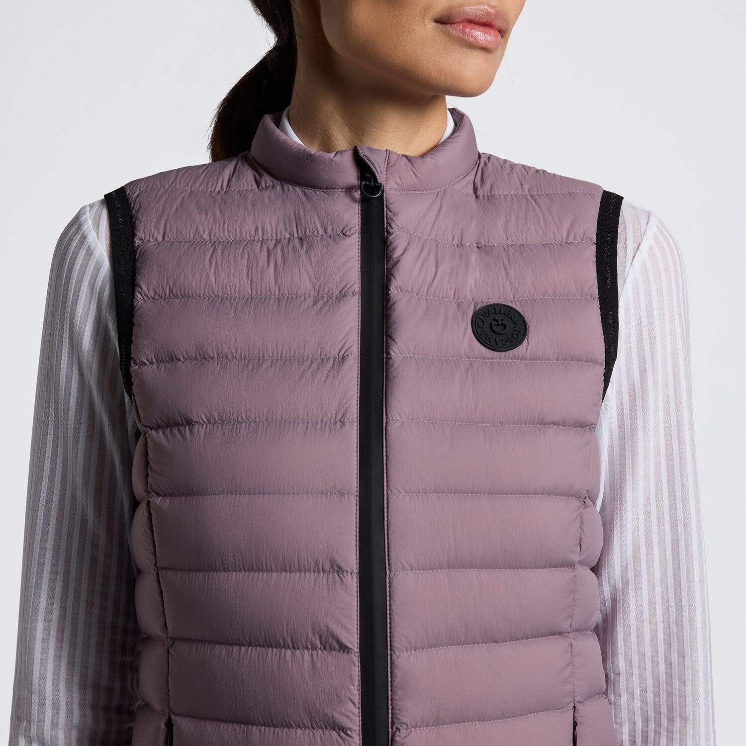 Cavalleria Toscana Cavalleria Toscana Women's Lightweight Technical Vest GRAPE SHAKE-3