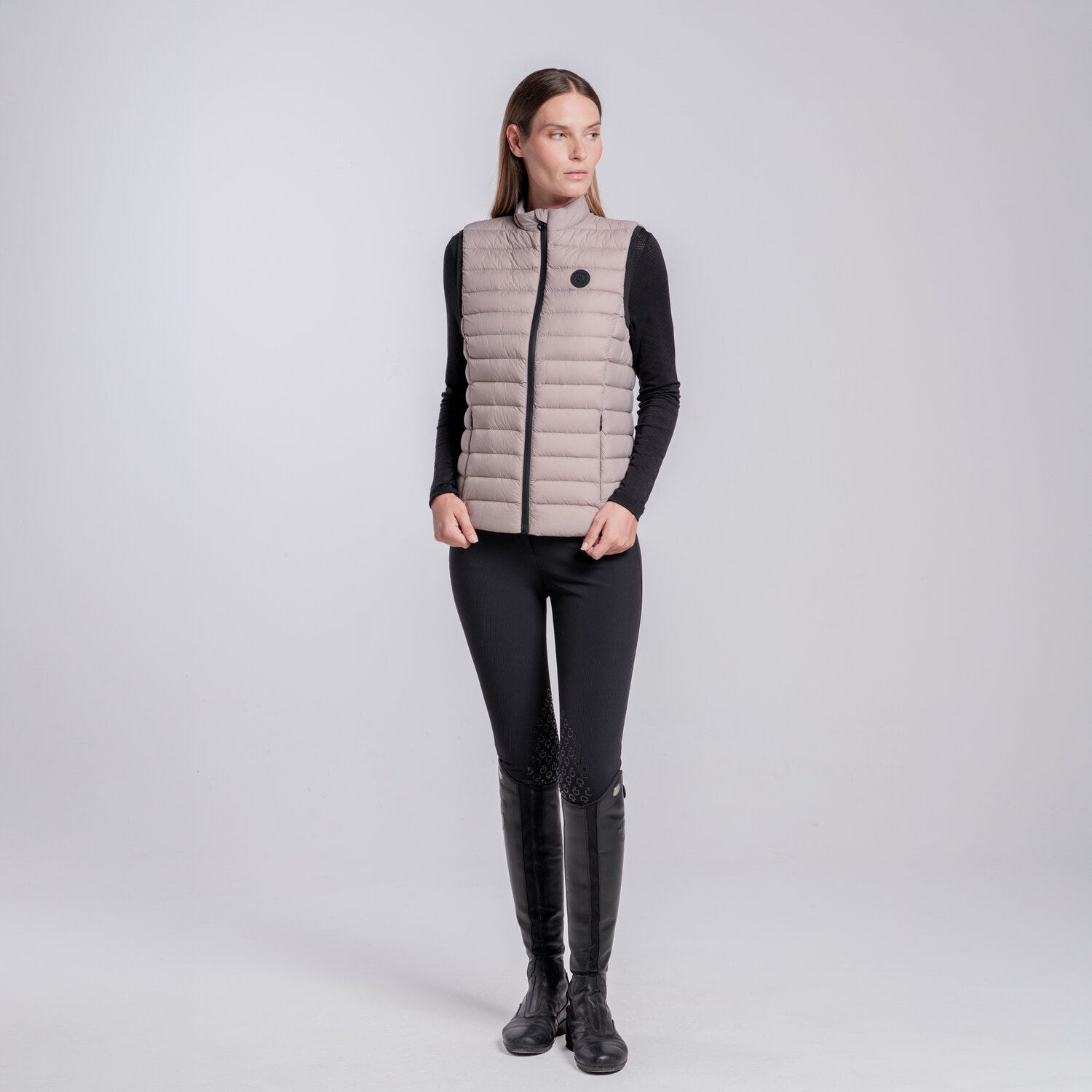 GILET LEGGERO IN NYLON DA DONNA