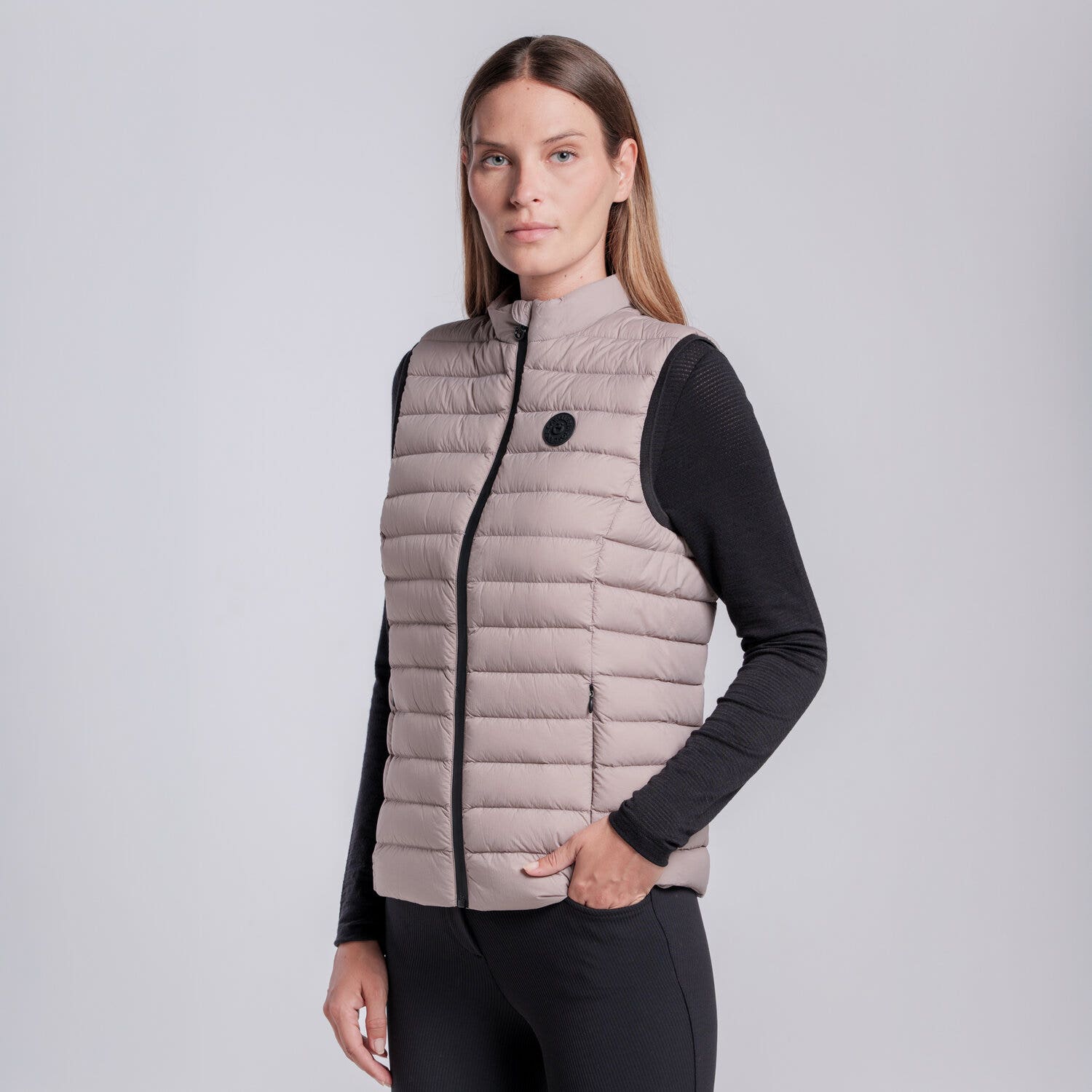 Cavalleria Toscana GILET LEGGERO IN NYLON DA DONNA CIPRIA-2