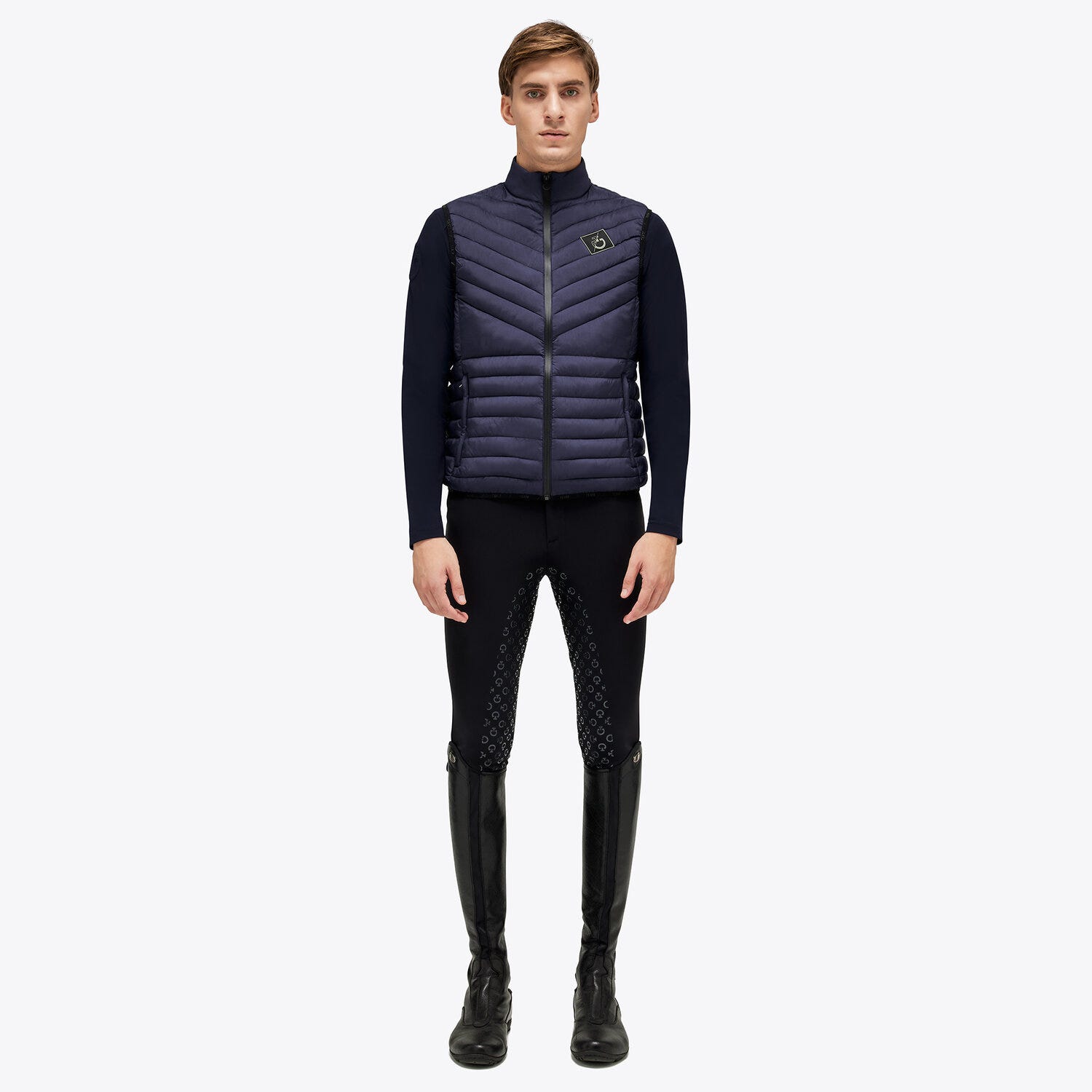 Men’s quilted nylon waistcoat