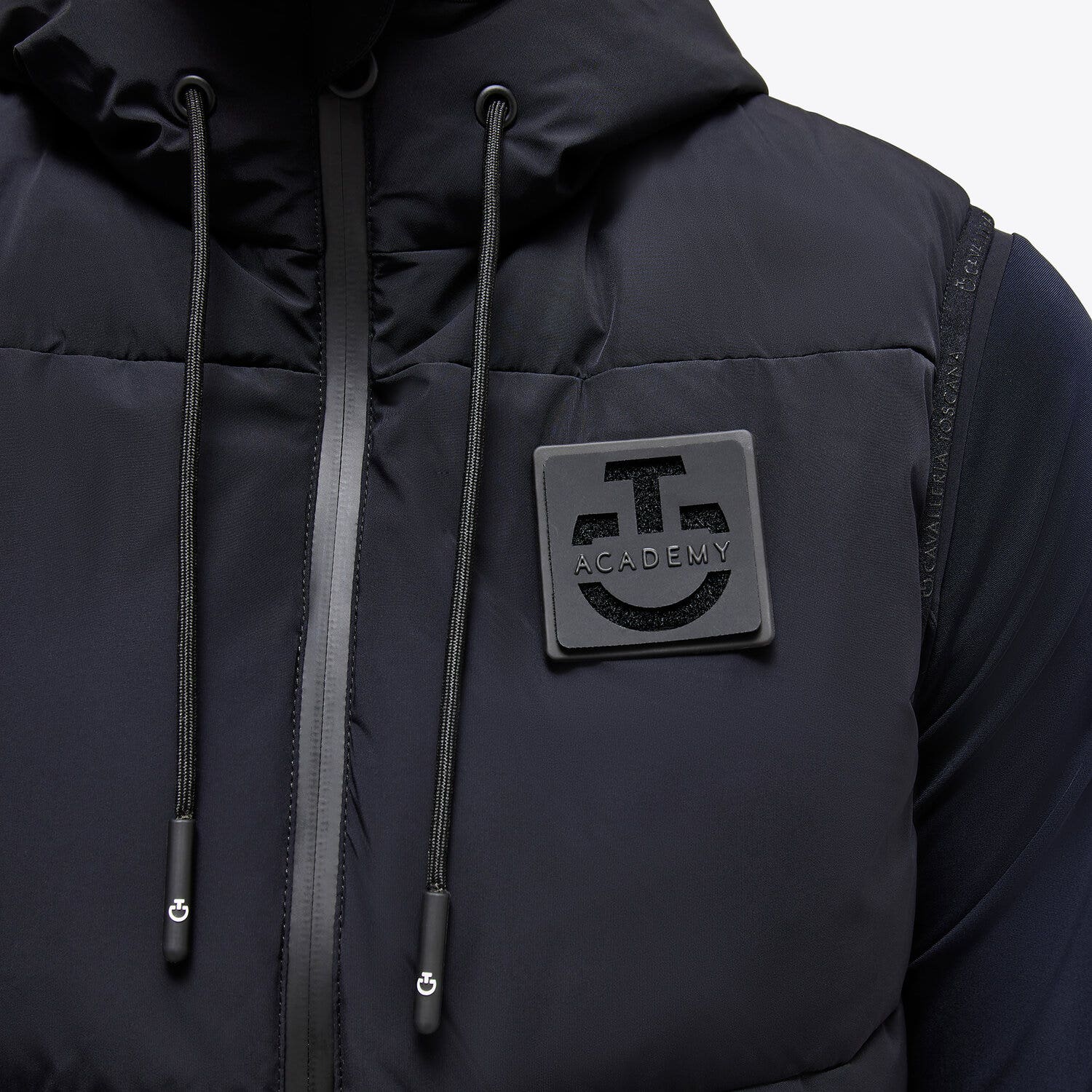 Cavalleria Toscana CT Academy men's nylon vest BLACK-5