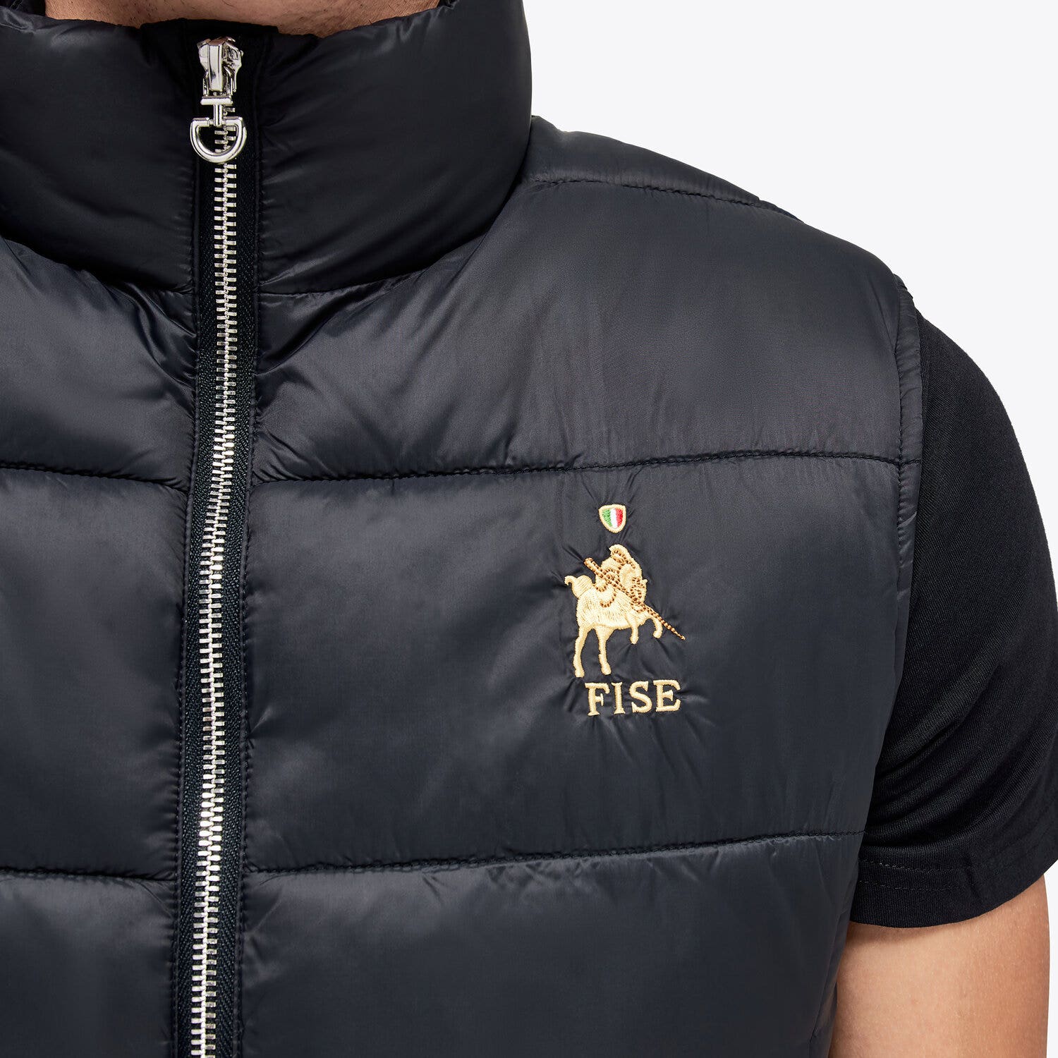 Cavalleria Toscana FISE Men's vest NAVY-5