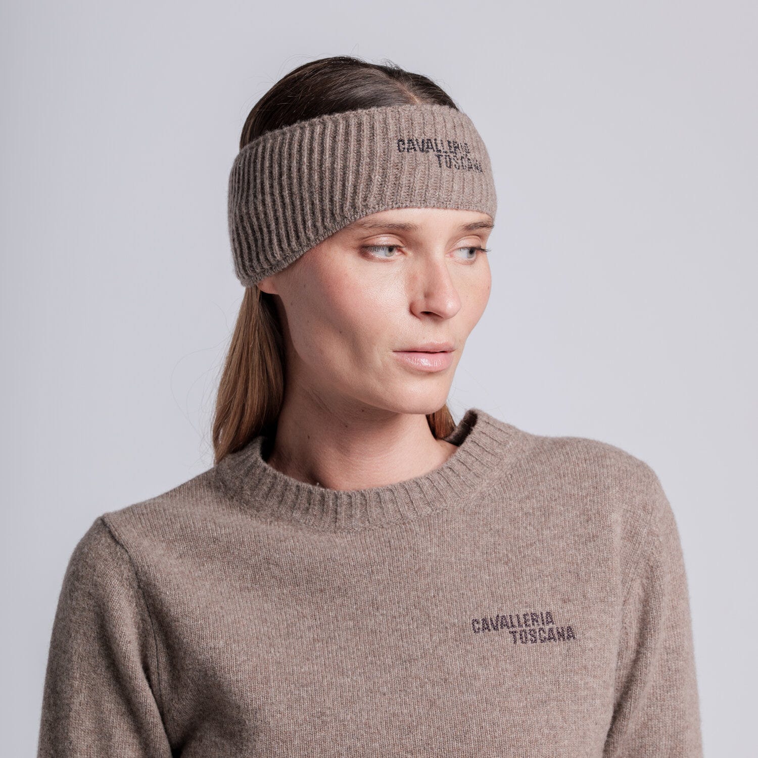 Wool ear warmer headband