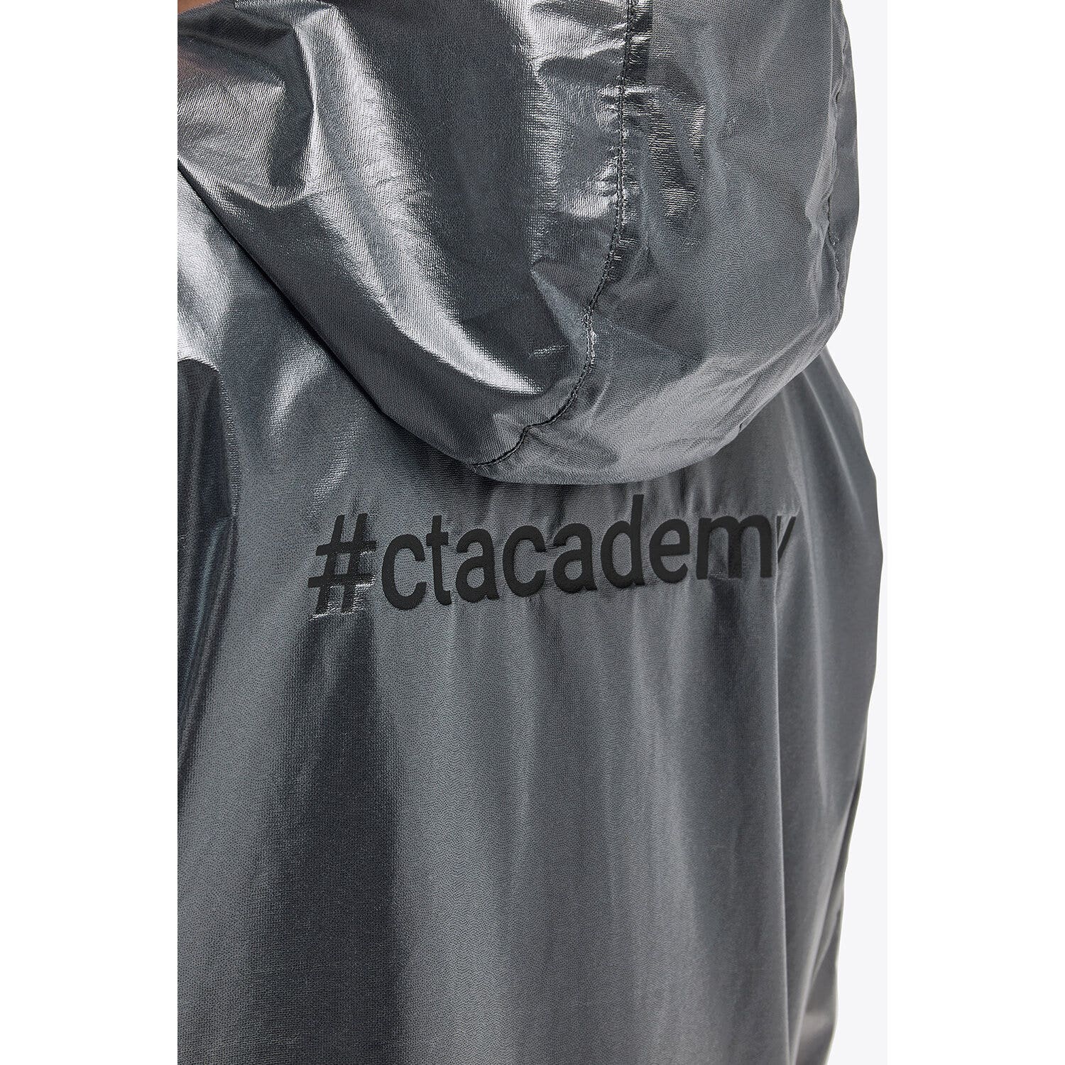 Cavalleria Toscana CT Academy unisex waterproof jacket Graphite Grey-4