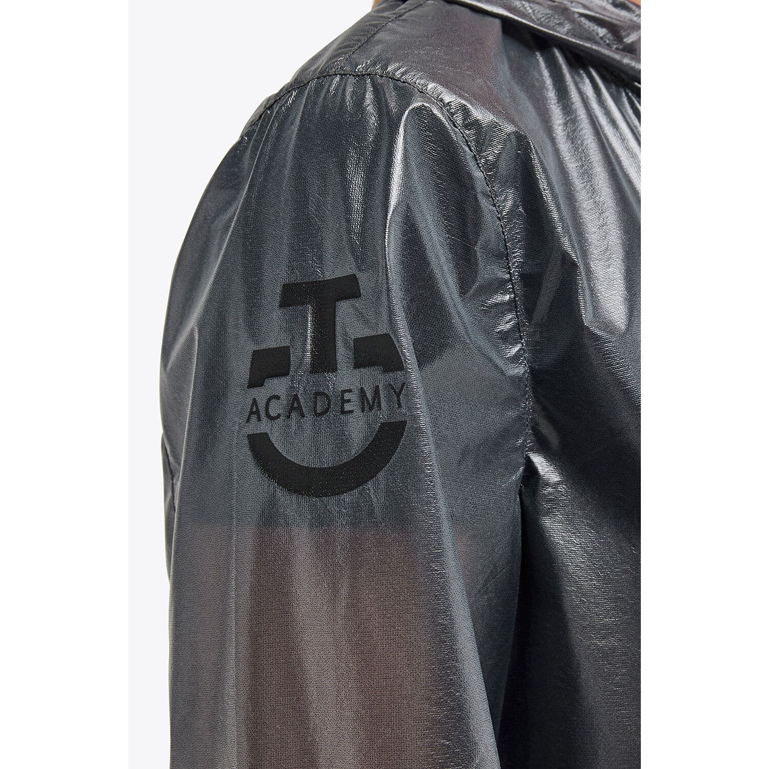 Cavalleria Toscana CT Academy unisex waterproof jacket Graphite Grey-5