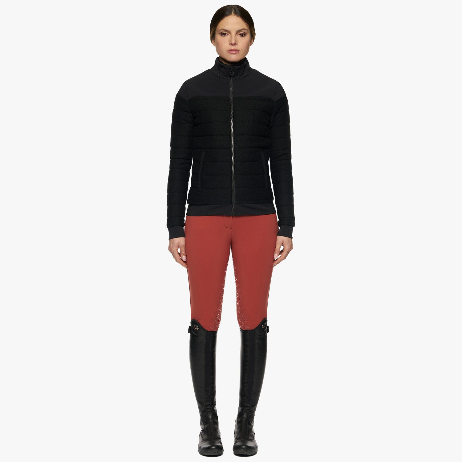 Women’s wool and jersey jacket